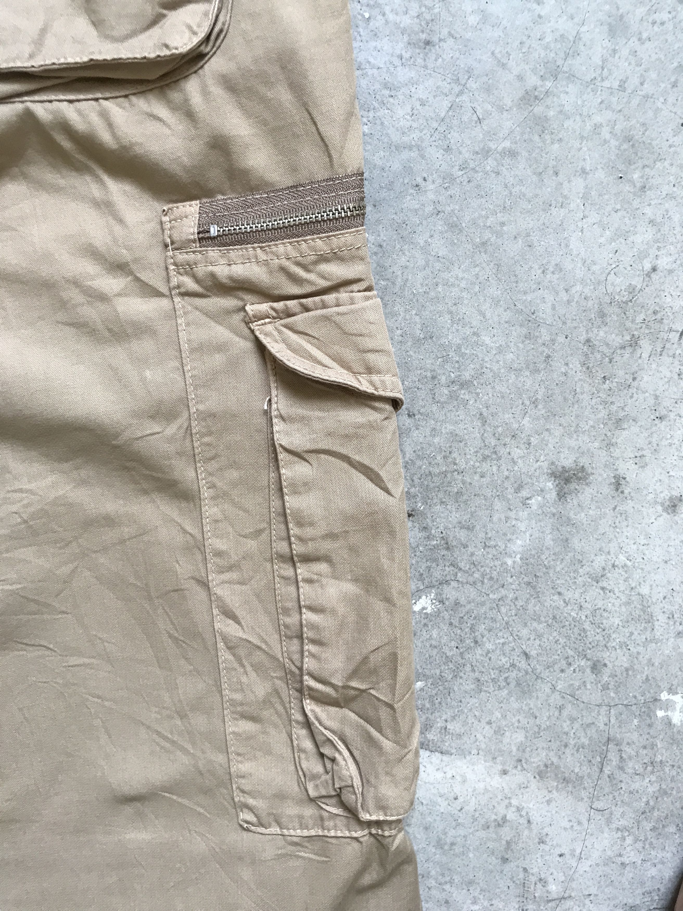 Japanese Brand × Seditionaries CP101 FLARE USW Japan Mutipockets Tactical Light Cargo Pant Size US 33 - 17 Thumbnail