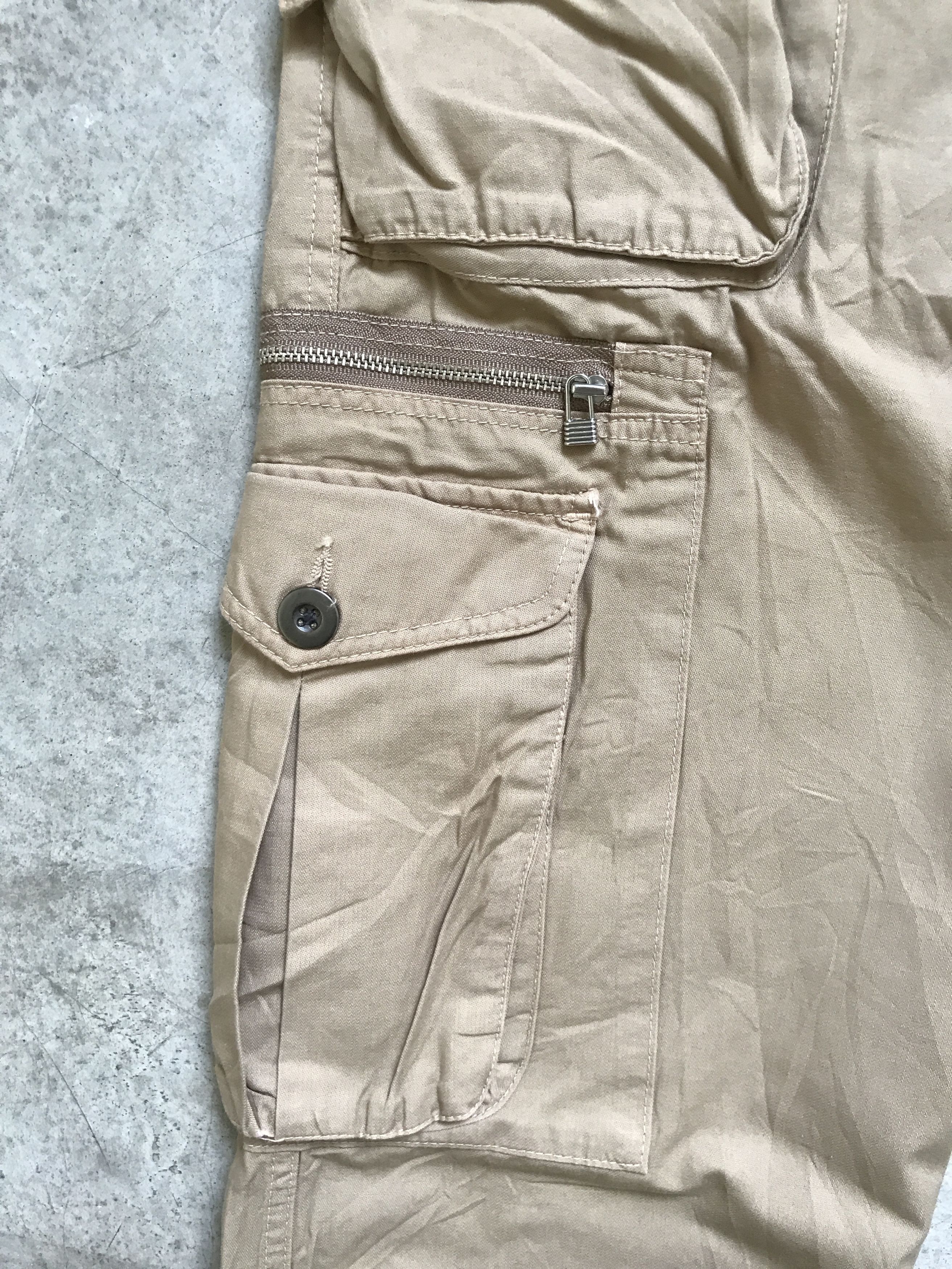 Japanese Brand × Seditionaries CP101 FLARE USW Japan Mutipockets Tactical Light Cargo Pant Size US 33 - 10 Thumbnail