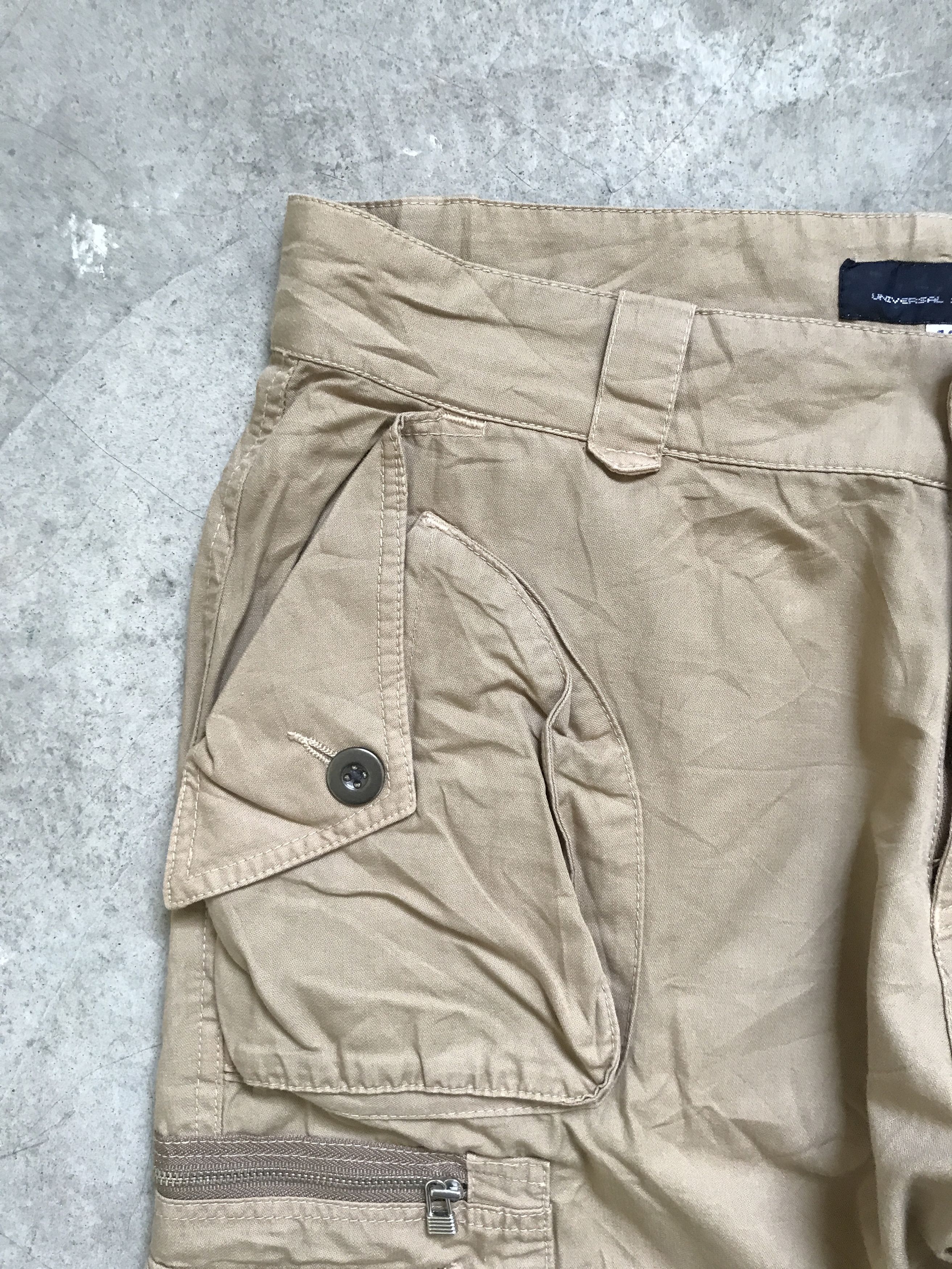 Japanese Brand × Seditionaries CP101 FLARE USW Japan Mutipockets Tactical Light Cargo Pant Size US 33 - 9 Thumbnail