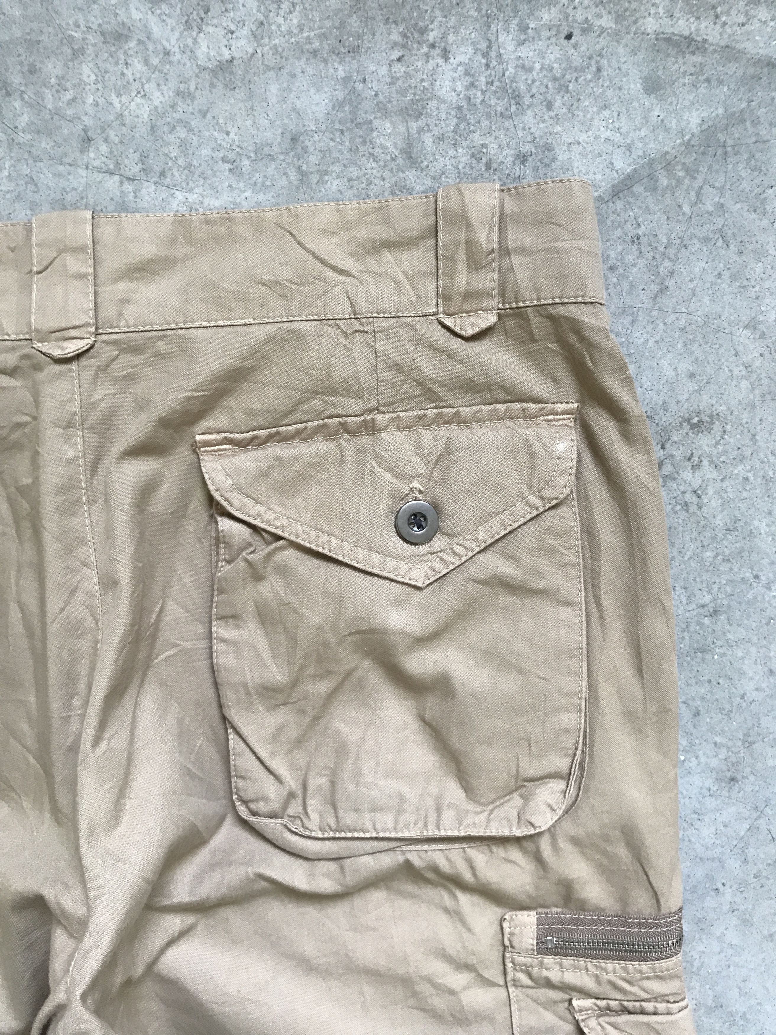Japanese Brand × Seditionaries CP101 FLARE USW Japan Mutipockets Tactical Light Cargo Pant Size US 33 - 16 Thumbnail