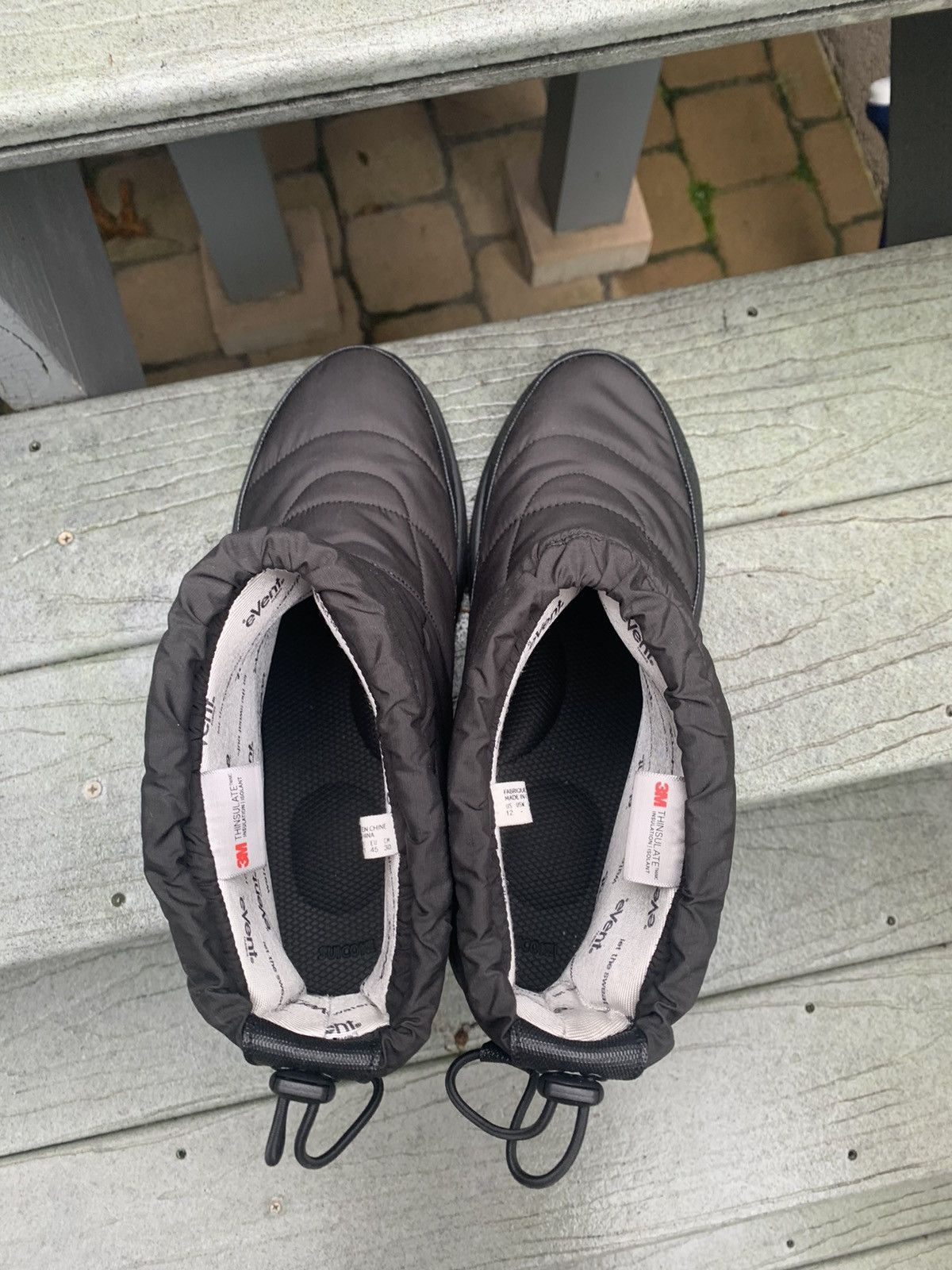 Black Suicoke Insulated Bower Boots