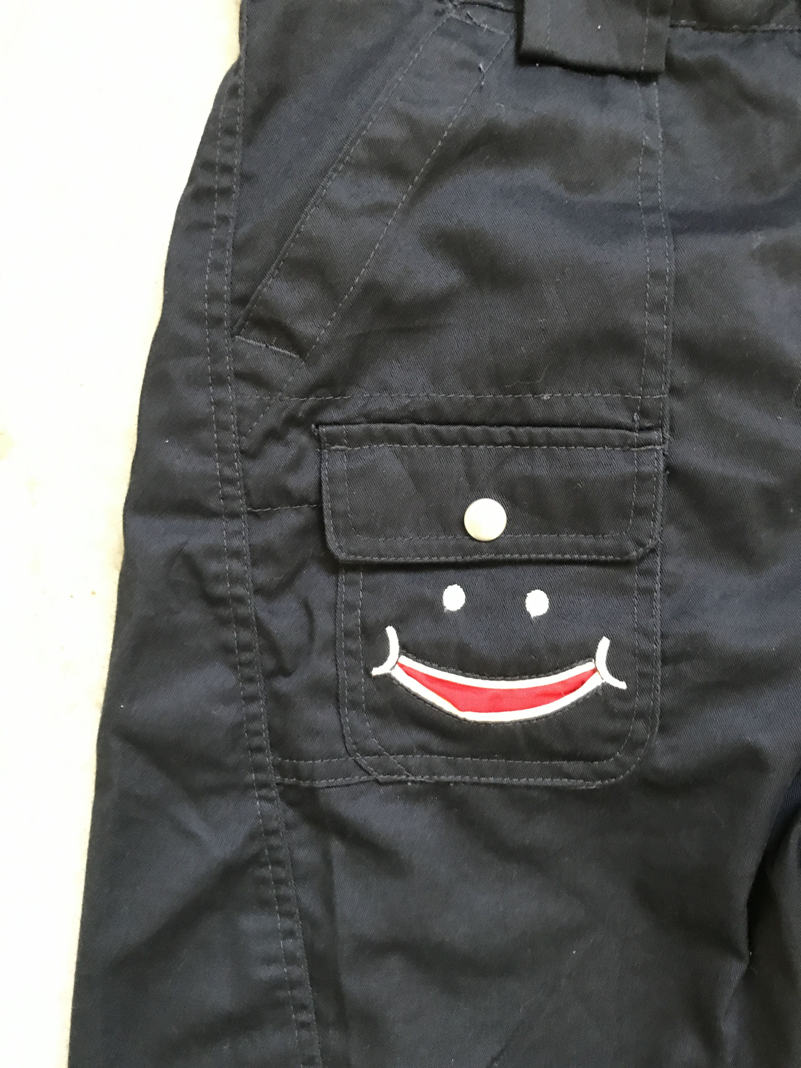 Japanese Brand P31 UPSMILE Japan Cropped Monkey Pant Size US 31 - 6 Thumbnail