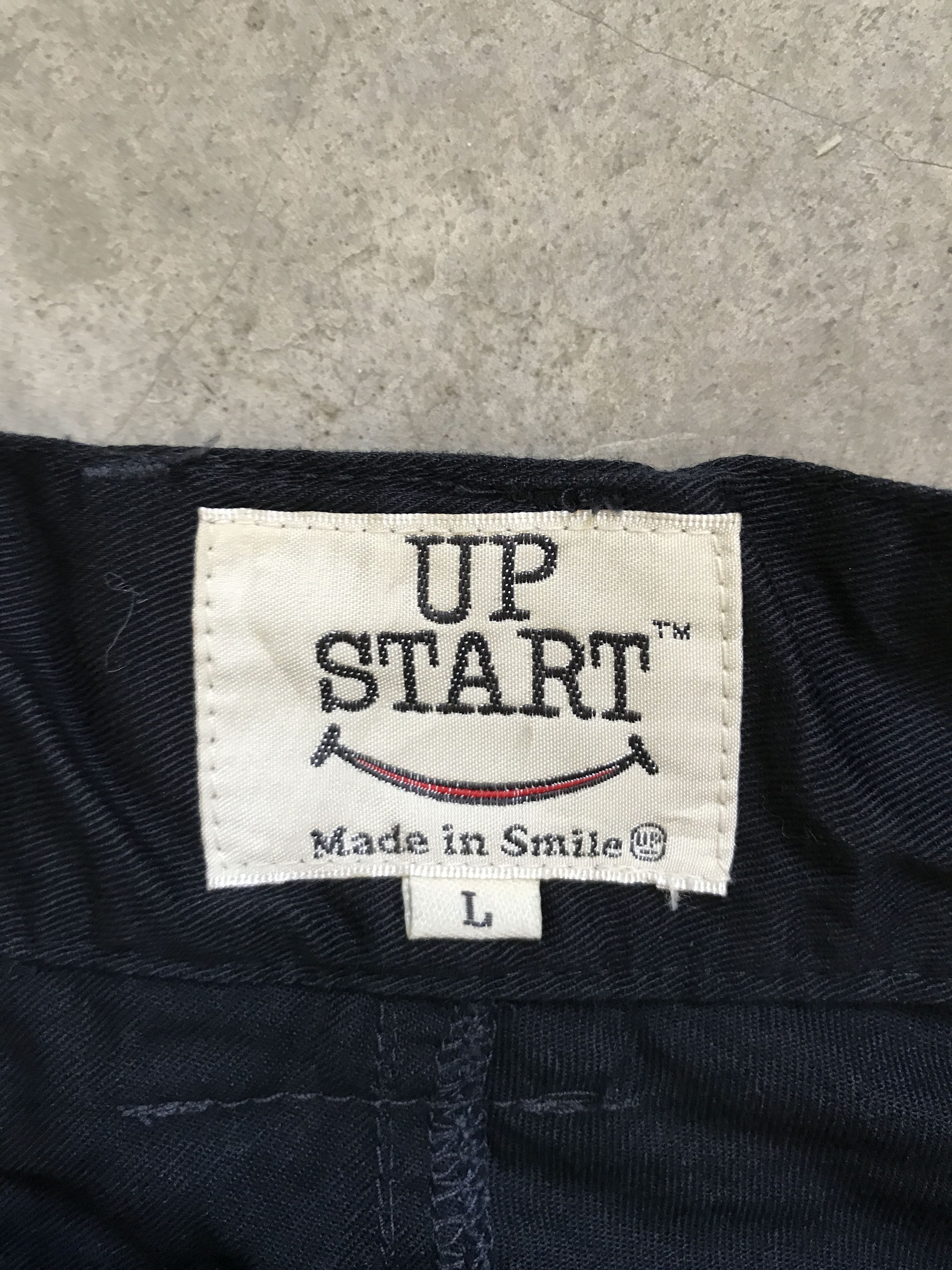 Japanese Brand P31 UPSMILE Japan Cropped Monkey Pant Size US 31 - 7 Thumbnail