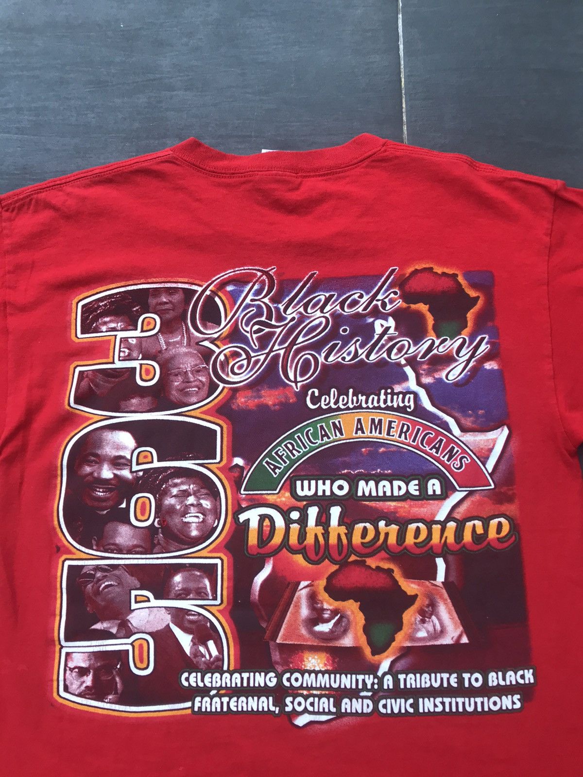 Rap Tees Vintage Y2K Black History Rap Tees Size US M / EU 48-50 / 2 - 5 Thumbnail