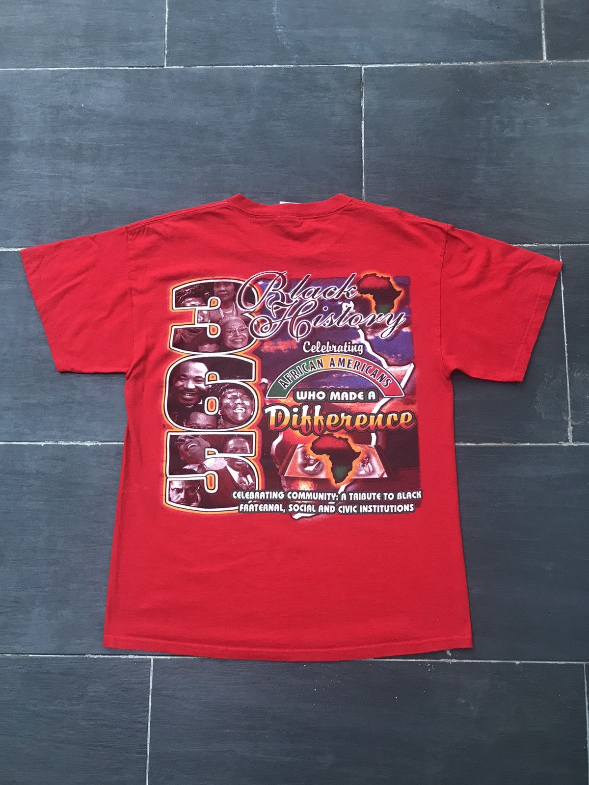 Rap Tees Vintage Y2K Black History Rap Tees Size US M / EU 48-50 / 2 - 2 Thumbnail