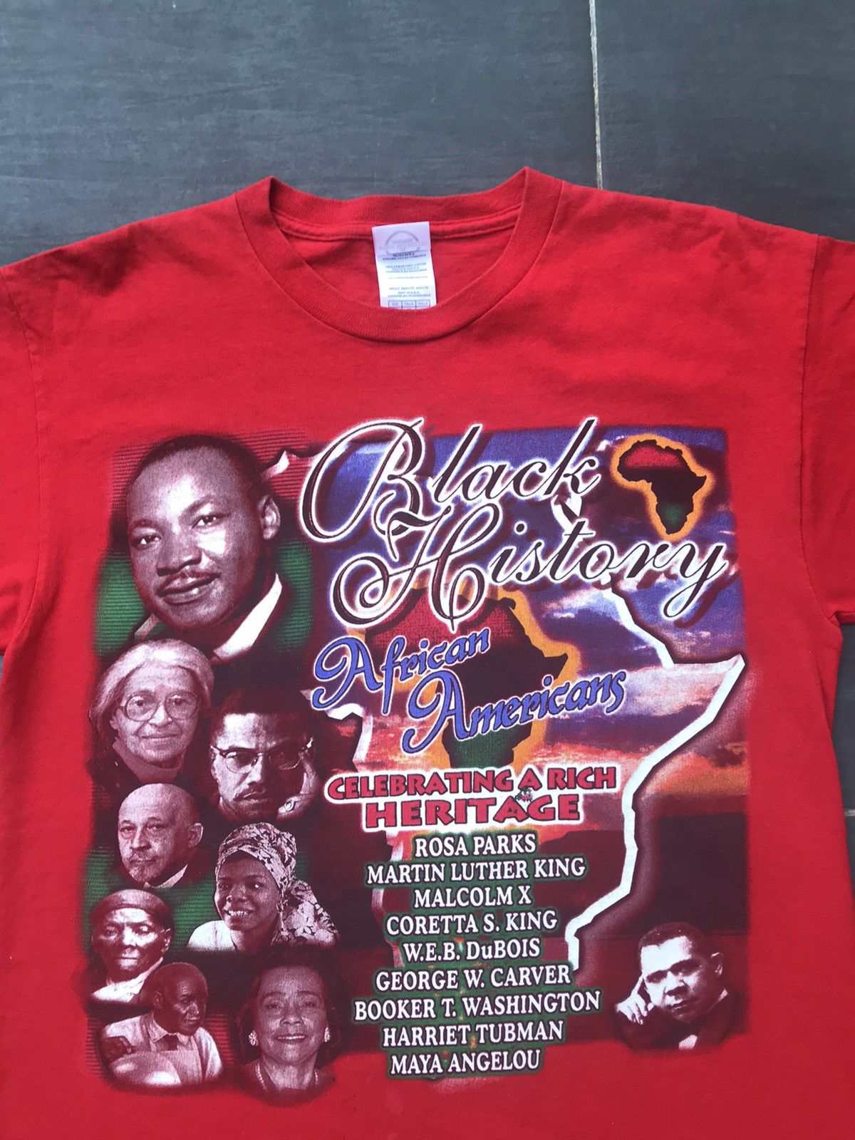 Rap Tees Vintage Y2K Black History Rap Tees Size US M / EU 48-50 / 2 - 7 Thumbnail