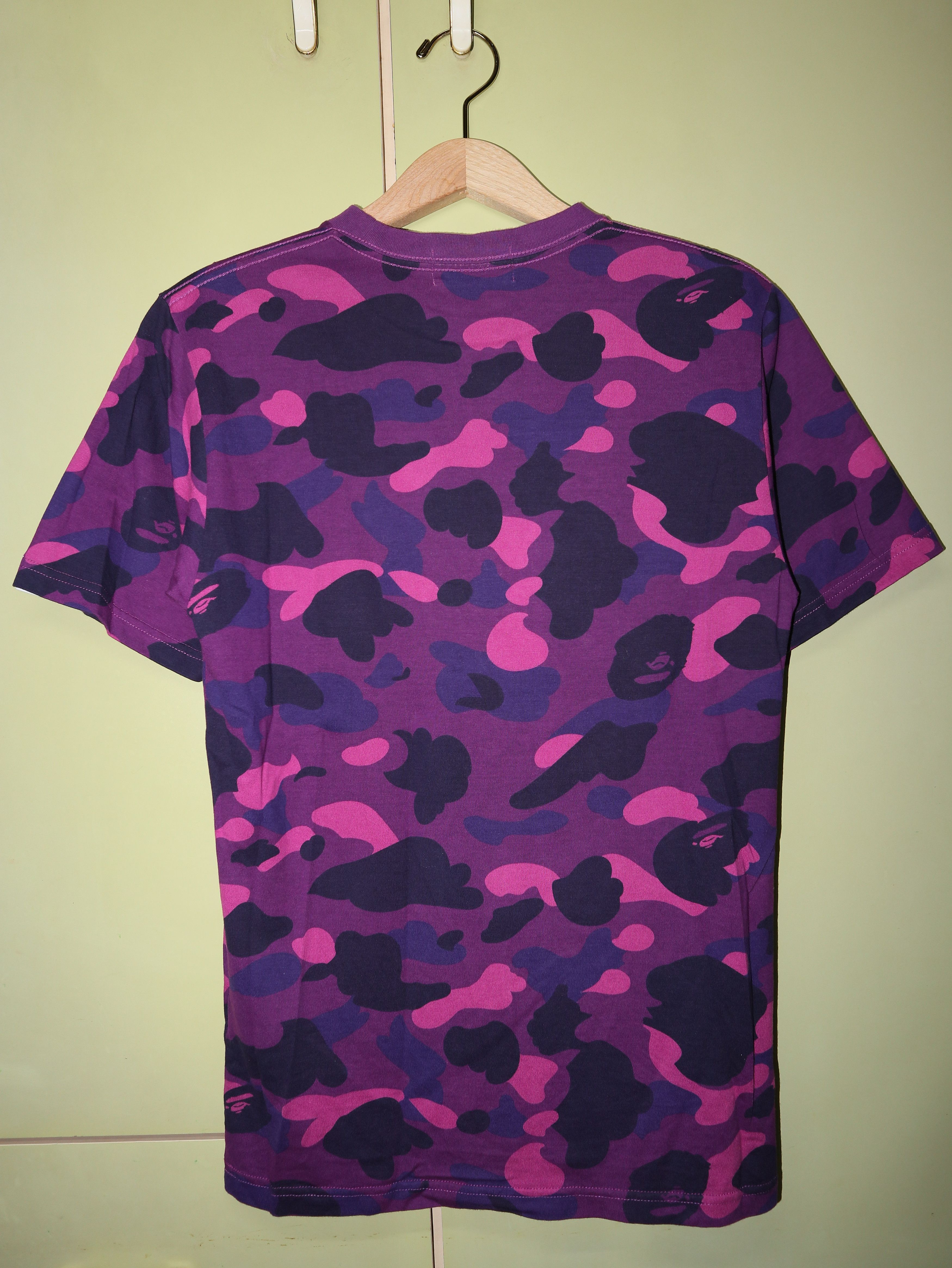 Bape Color Camo Shark Tee Size US S / EU 44-46 / 1 - 3 Thumbnail
