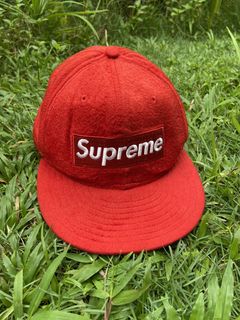 Supreme World Famous Box Logo New Era Red