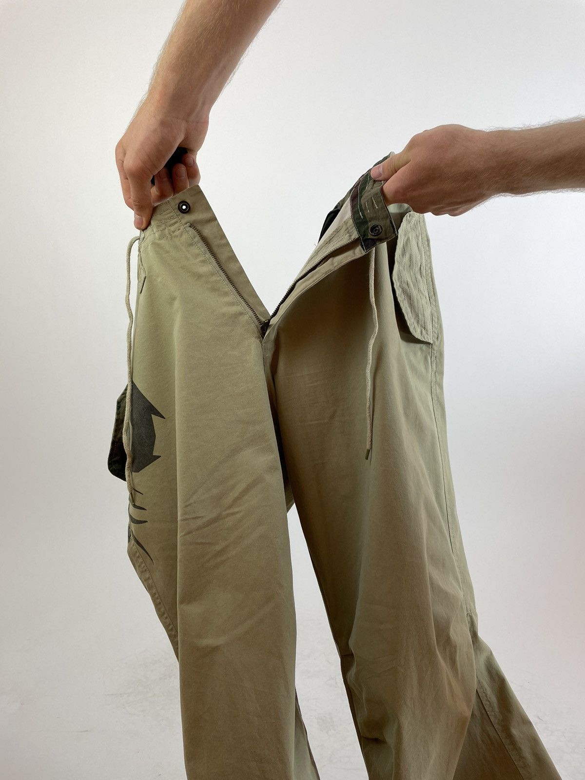 Other FISHBONE NYC.92 Scorpion Force Military Khaki boot cut pants Size US 32 / EU 48 - 9 Thumbnail