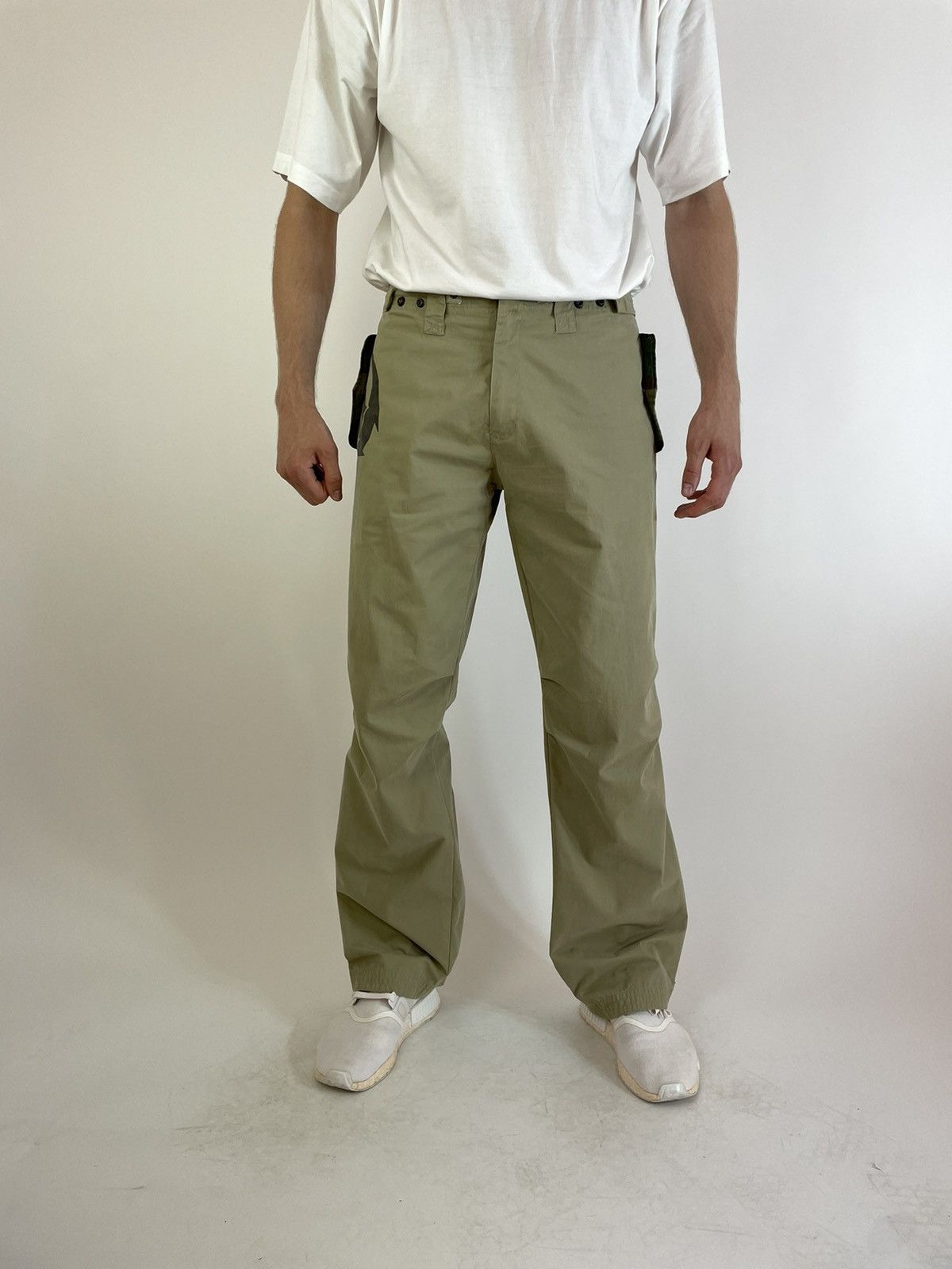 Other FISHBONE NYC.92 Scorpion Force Military Khaki boot cut pants Size US 32 / EU 48 - 6 Thumbnail