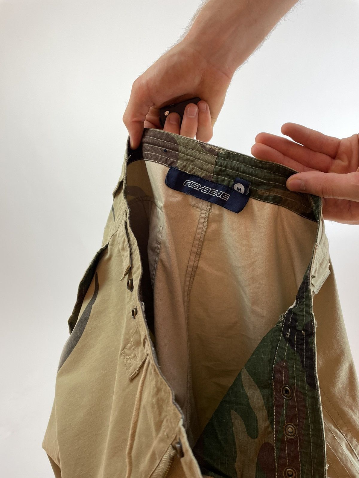 Other FISHBONE NYC.92 Scorpion Force Military Khaki boot cut pants Size US 32 / EU 48 - 10 Thumbnail