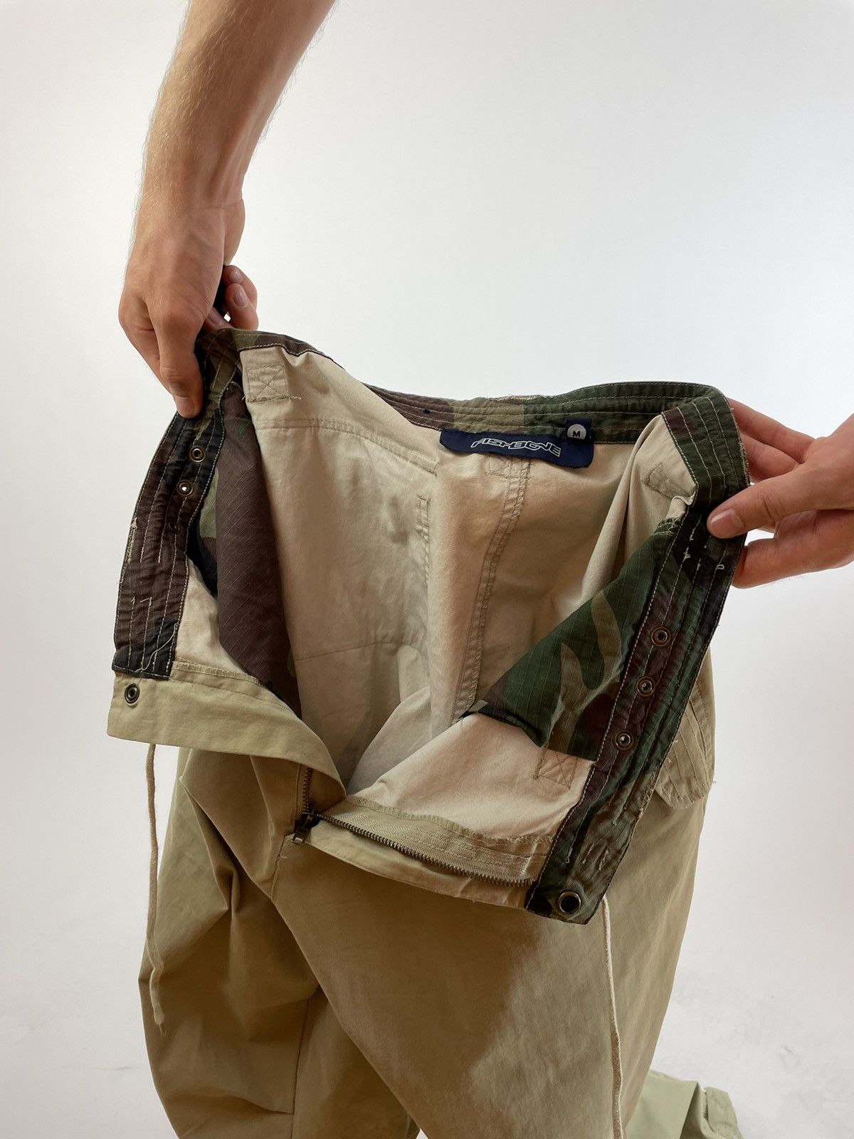 Other FISHBONE NYC.92 Scorpion Force Military Khaki boot cut pants Size US 32 / EU 48 - 13 Thumbnail