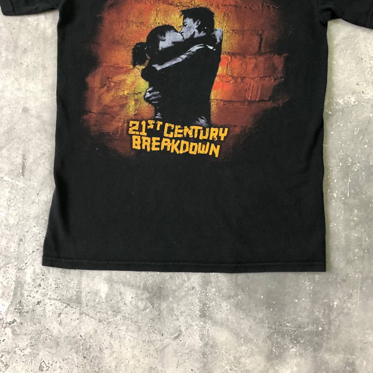 Band Tees Green Day 21 Century Breakdown T Shirt Black Size S Size US S / EU 44-46 / 1 - 8 Thumbnail