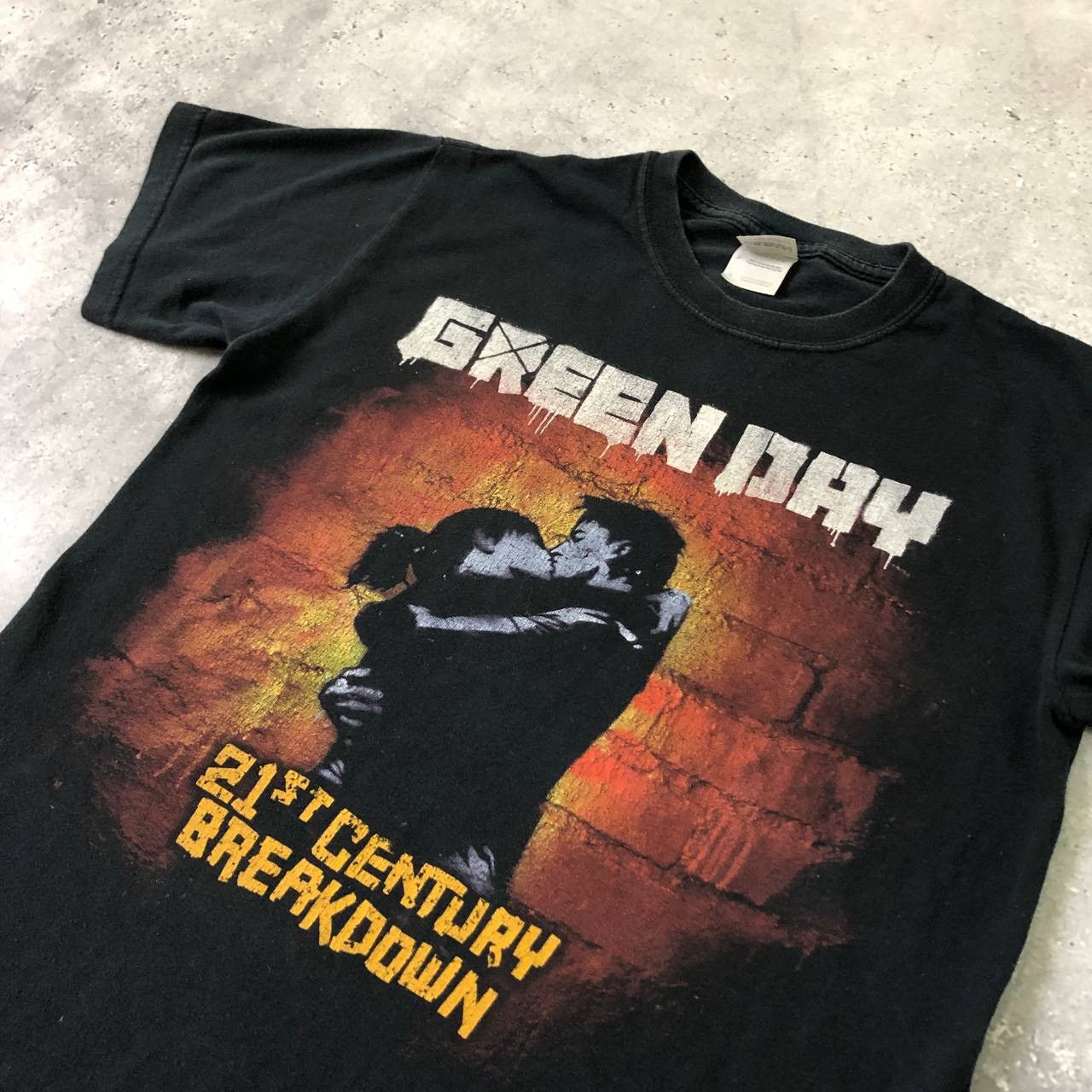 Band Tees Green Day 21 Century Breakdown T Shirt Black Size S Size US S / EU 44-46 / 1 - 7 Thumbnail
