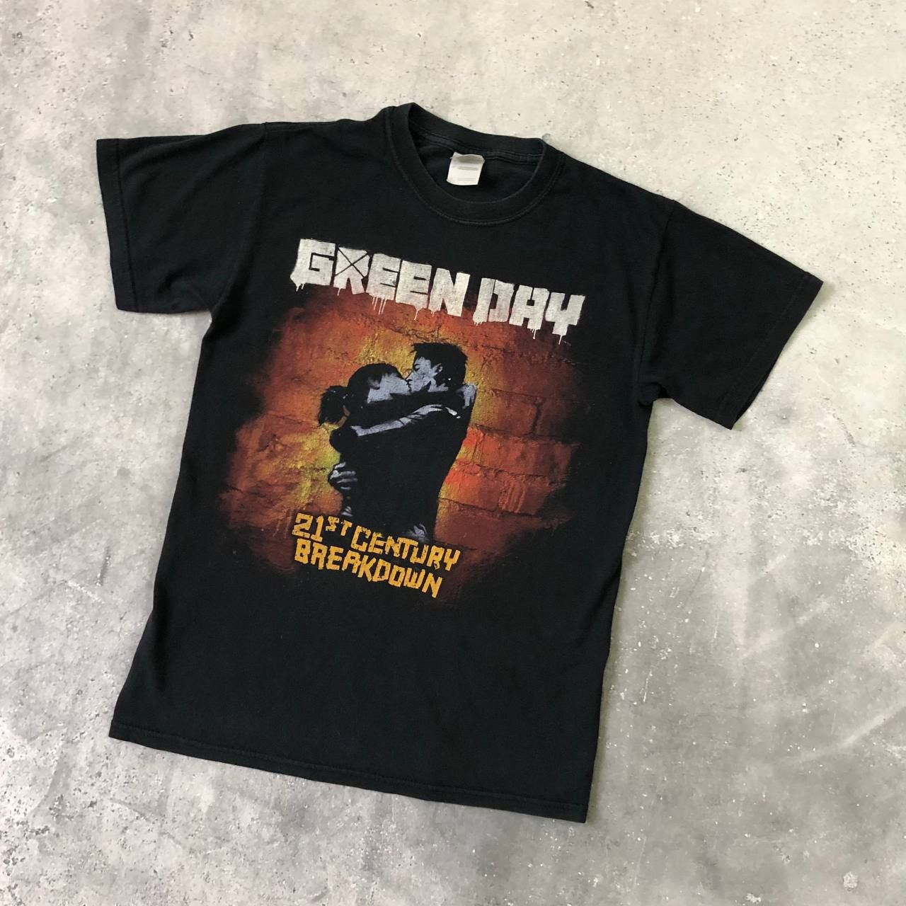 Band Tees Green Day 21 Century Breakdown T Shirt Black Size S Size US S / EU 44-46 / 1 - 2 Thumbnail