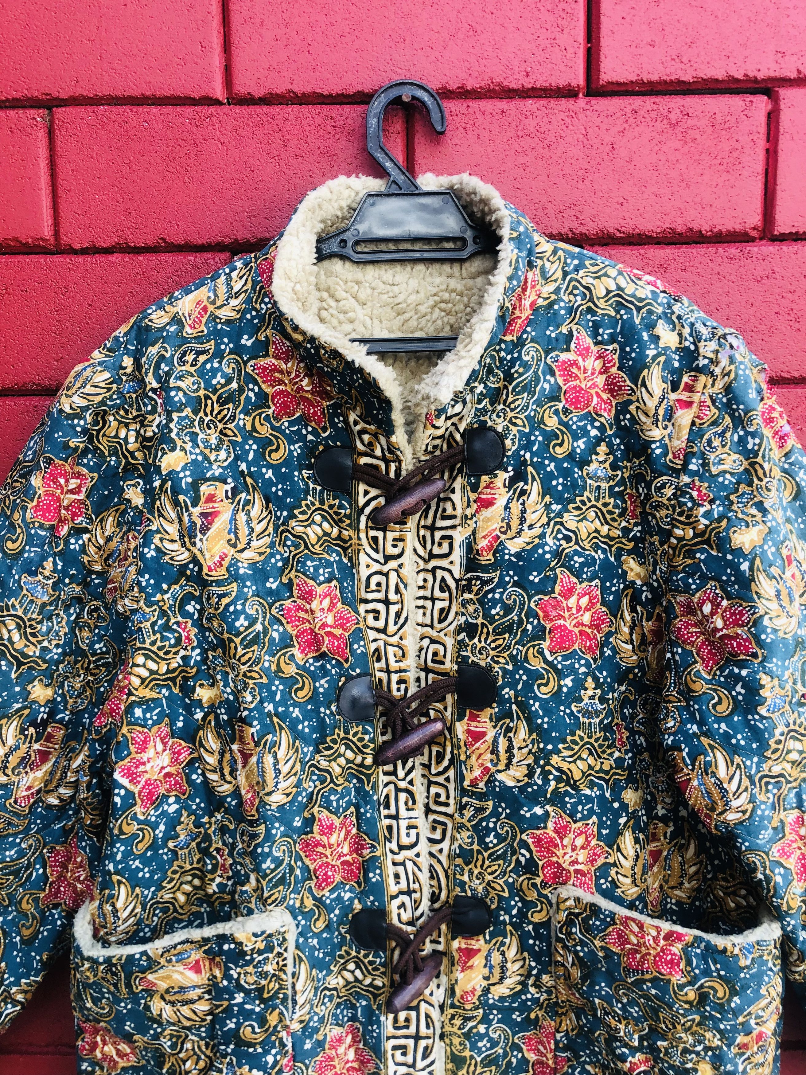 Japanese Brand × Vintage Vintage Batik Japanese Designer Fashion Style Size US L / EU 52-54 / 3 - 3 Thumbnail