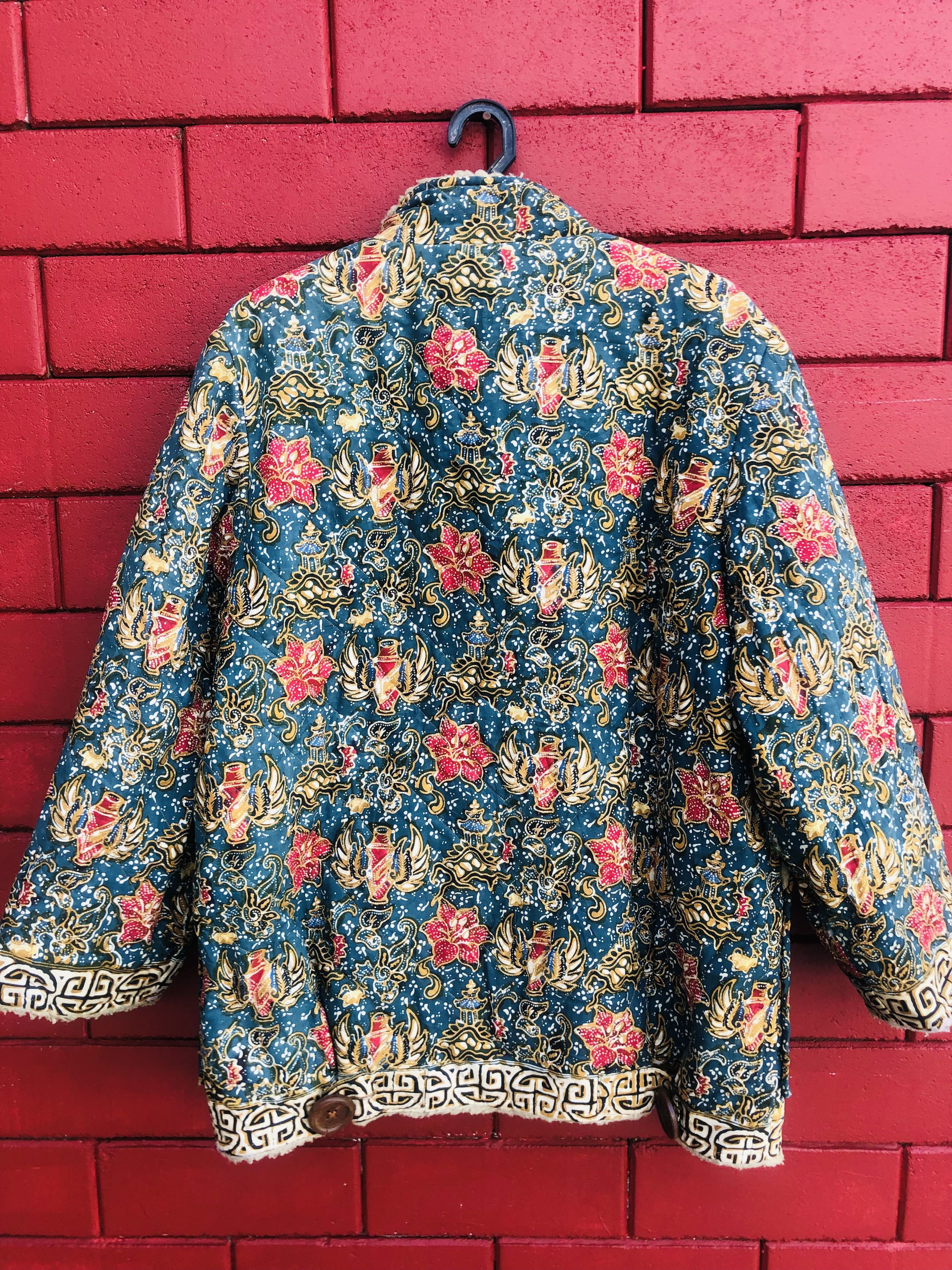 Japanese Brand × Vintage Vintage Batik Japanese Designer Fashion Style Size US L / EU 52-54 / 3 - 2 Thumbnail