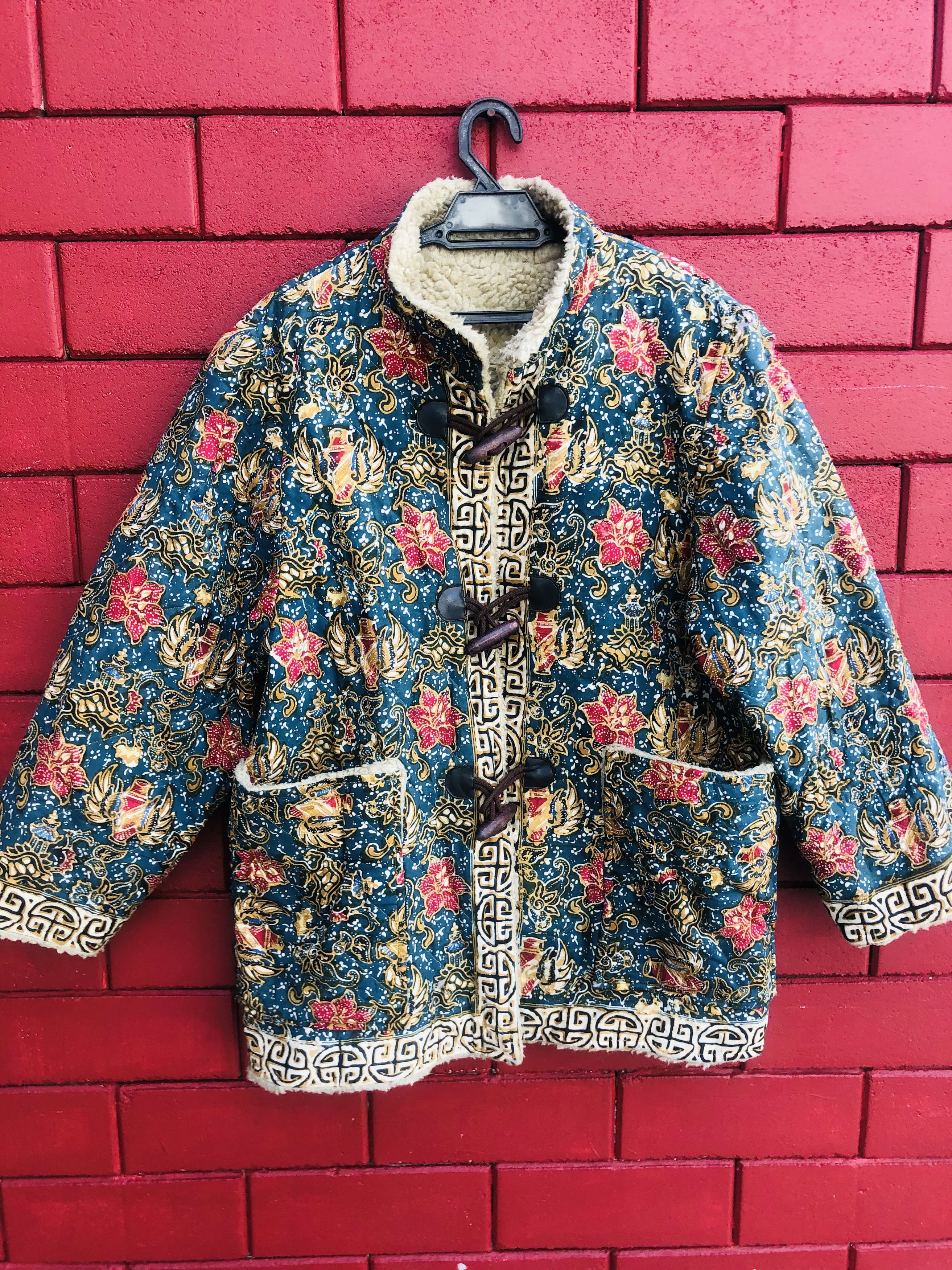Japanese Brand × Vintage Vintage Batik Japanese Designer Fashion Style Size US L / EU 52-54 / 3 - 1 Thumbnail