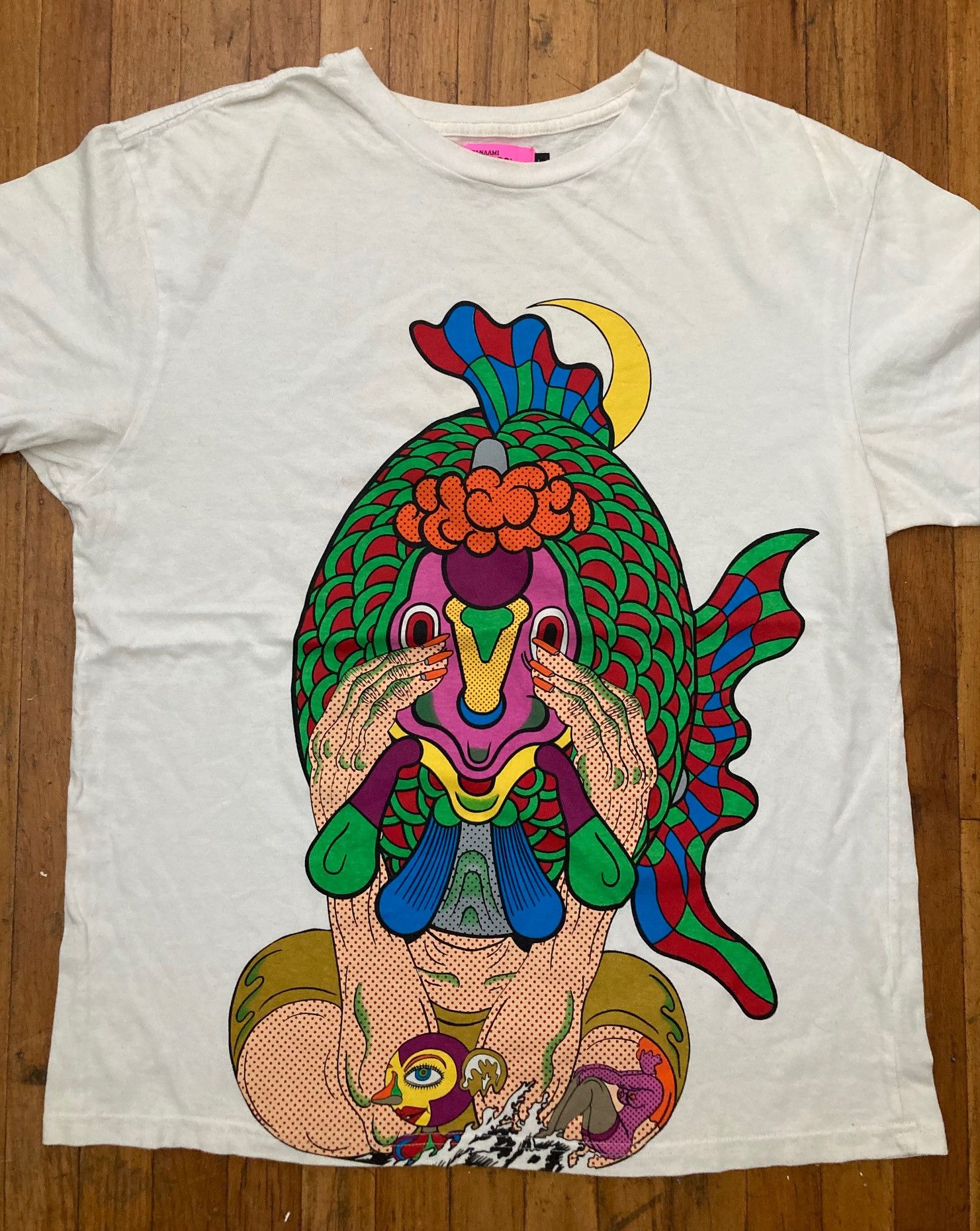 Stussy x keiichi tanaami on sale