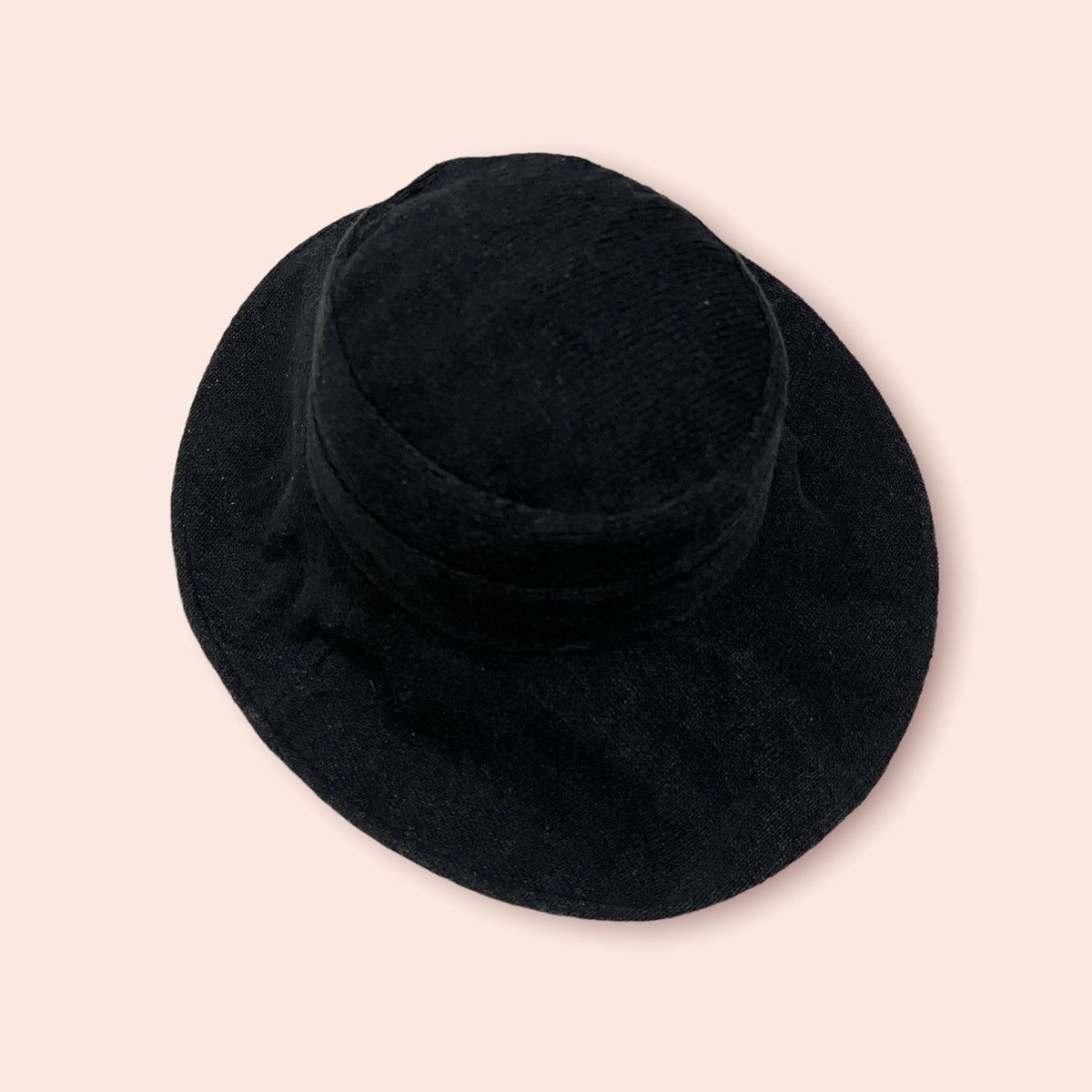 Designer × Valentino × Vintage VINTAGE RUDOLF VALENTINO WIDE BRIM SILK BUCKET HAT Size ONE SIZE - 6 Thumbnail