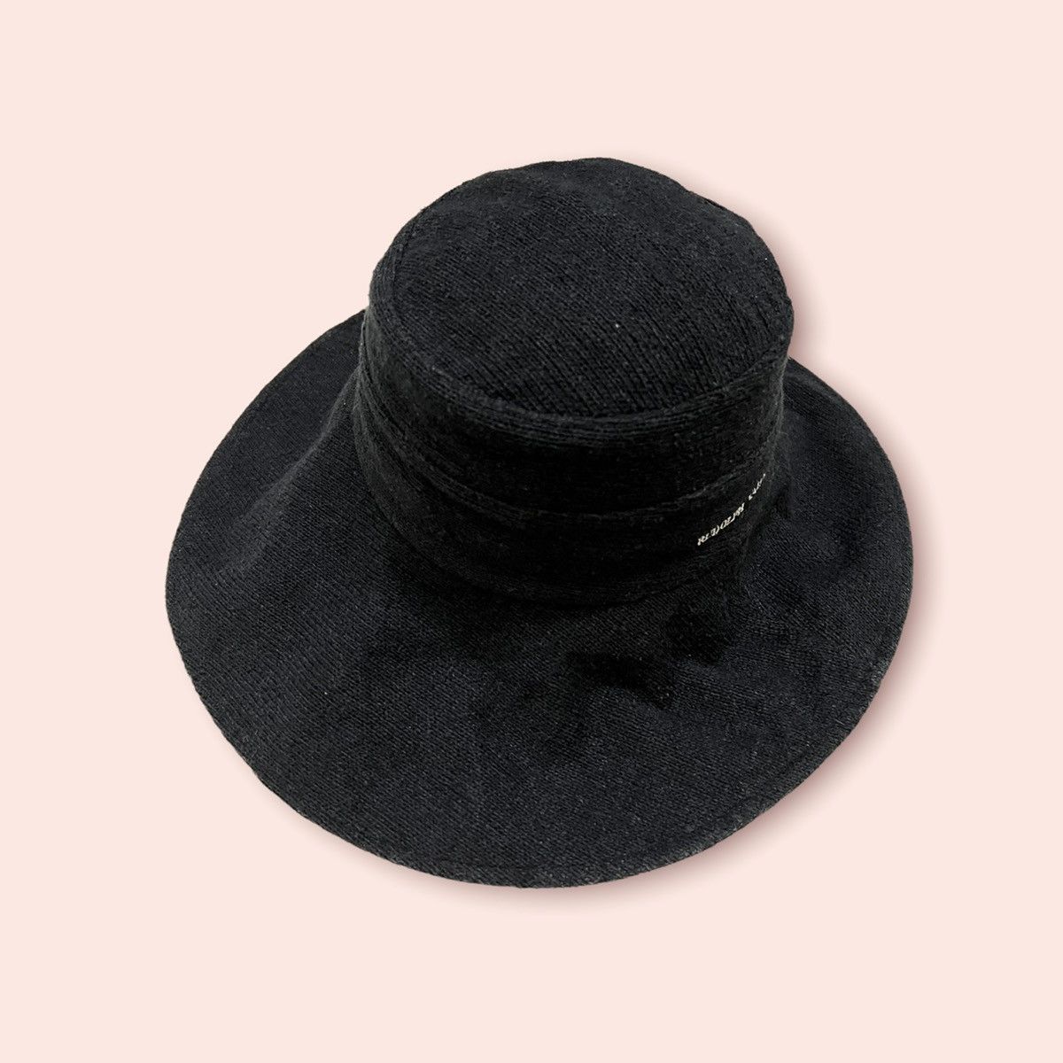 Designer × Valentino × Vintage VINTAGE RUDOLF VALENTINO WIDE BRIM SILK BUCKET HAT Size ONE SIZE - 4 Thumbnail