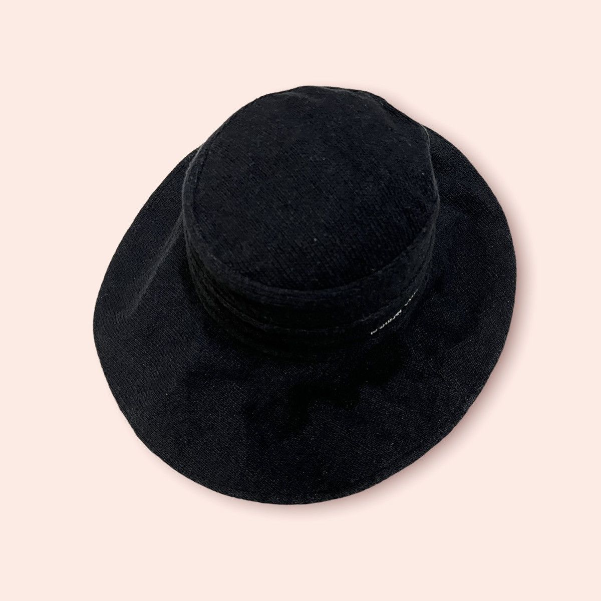 Designer × Valentino × Vintage VINTAGE RUDOLF VALENTINO WIDE BRIM SILK BUCKET HAT Size ONE SIZE - 7 Thumbnail