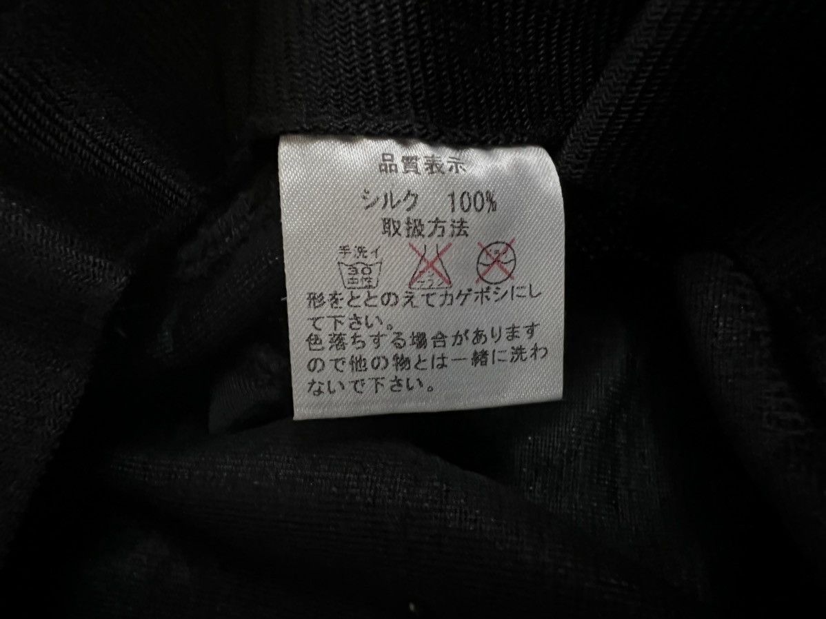 Designer × Valentino × Vintage VINTAGE RUDOLF VALENTINO WIDE BRIM SILK BUCKET HAT Size ONE SIZE - 14 Thumbnail