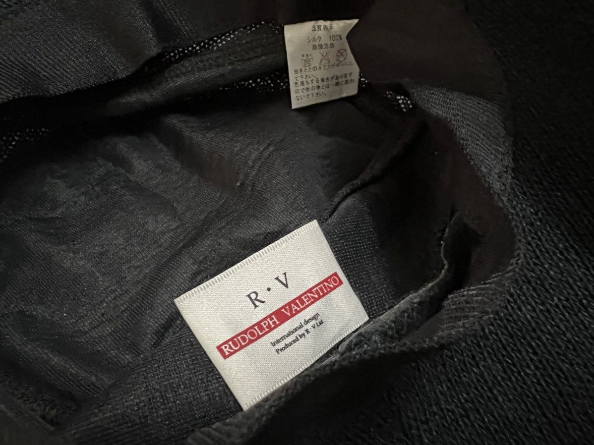 Designer × Valentino × Vintage VINTAGE RUDOLF VALENTINO WIDE BRIM SILK BUCKET HAT Size ONE SIZE - 12 Thumbnail