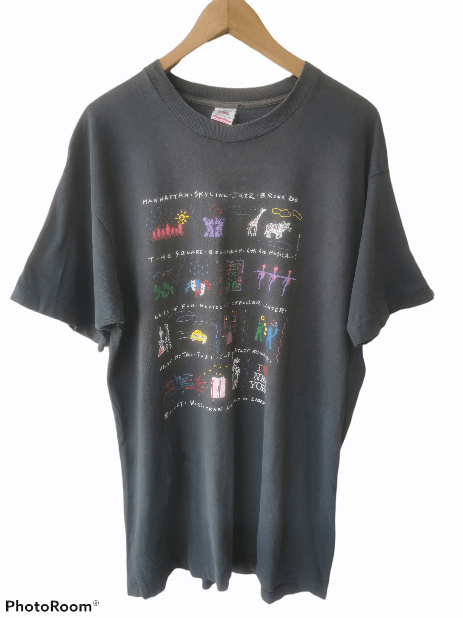 Vintage Single Stitch I ❤️ New York Jay Graphics Inc Tee