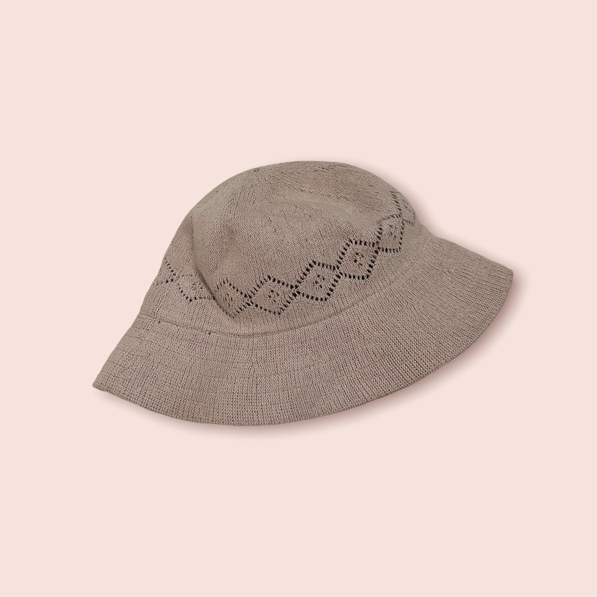 Japanese Brand × Vintage VINTAGE JAPAN CROCHET BUCKET HAT Size ONE SIZE - 1 Thumbnail