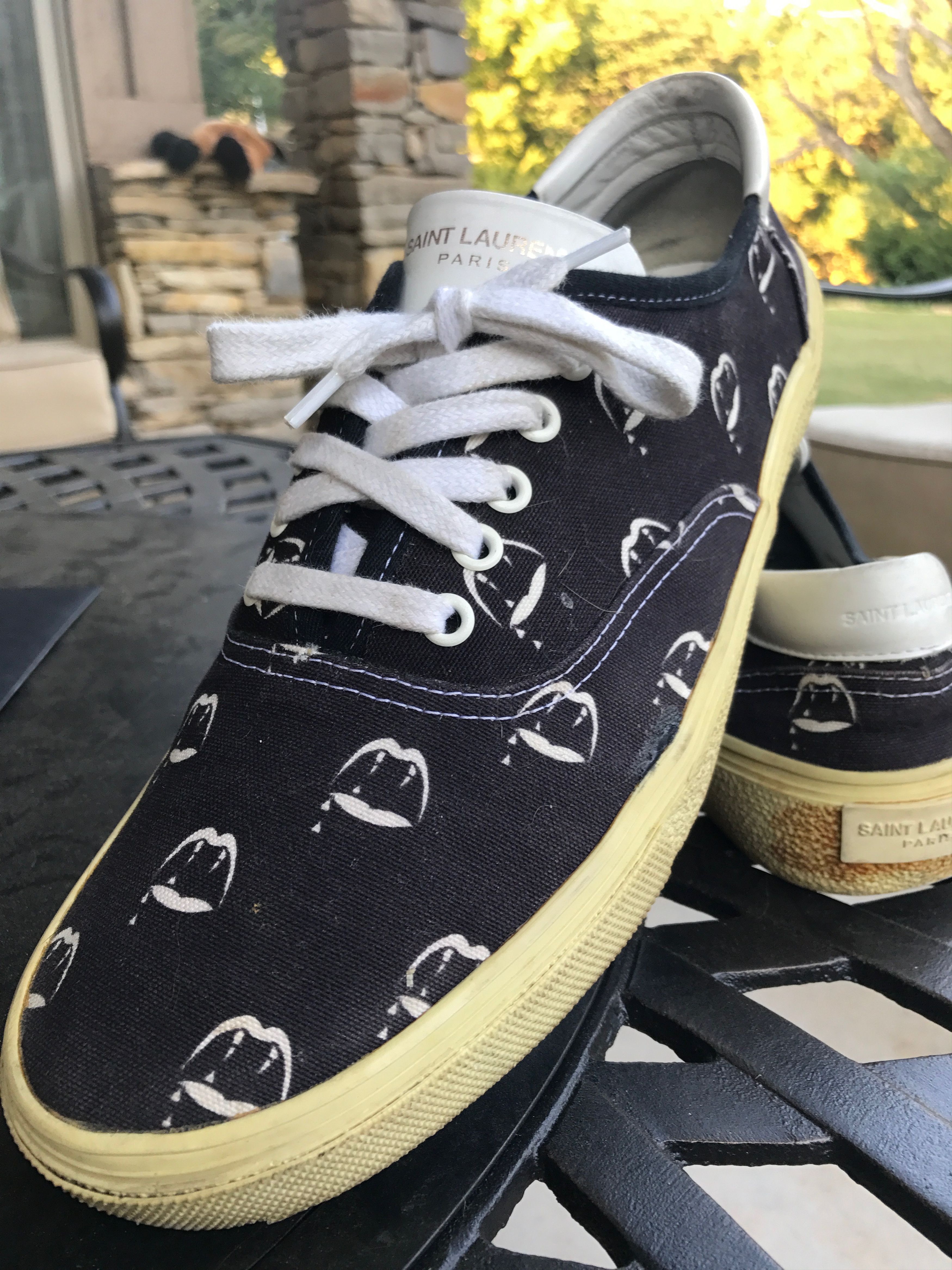 Saint Laurent Paris YSL Blood Luster Vampire Shoes | Grailed