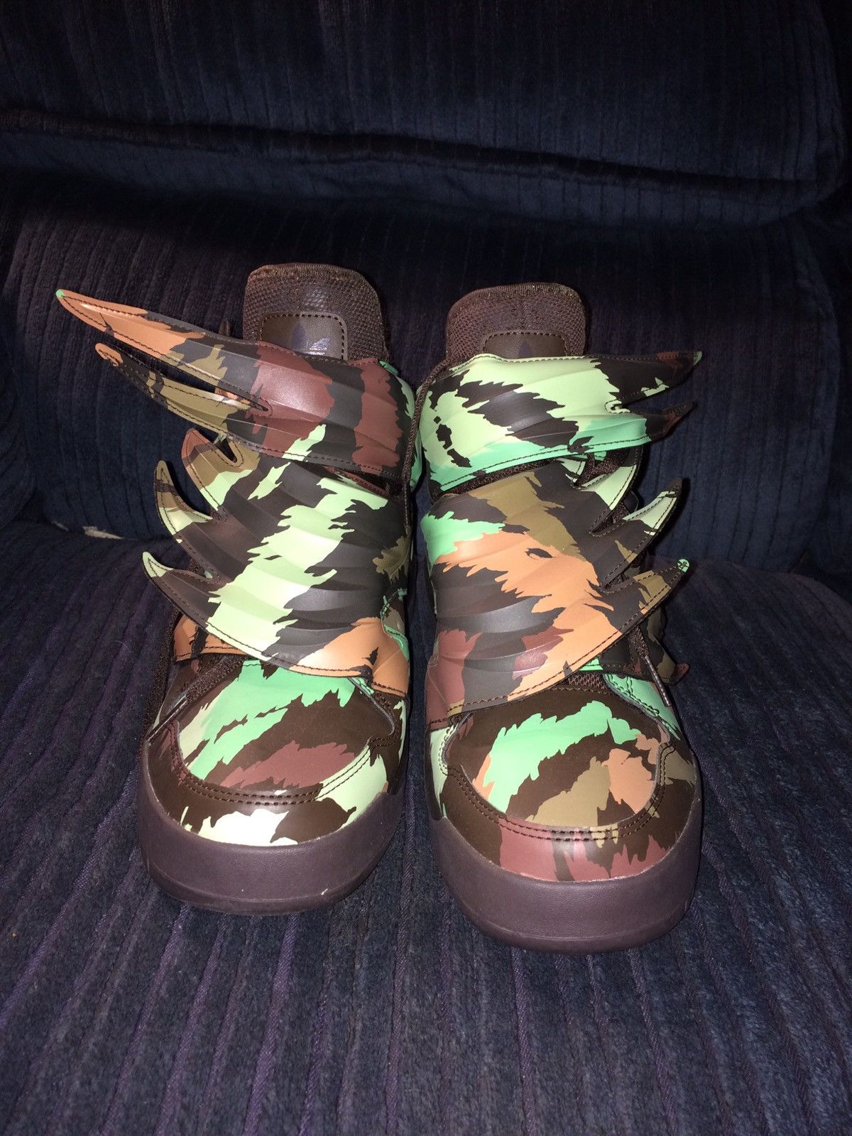 Adidas adidas jeremy scott camouflage wings 3.0 camo Grailed