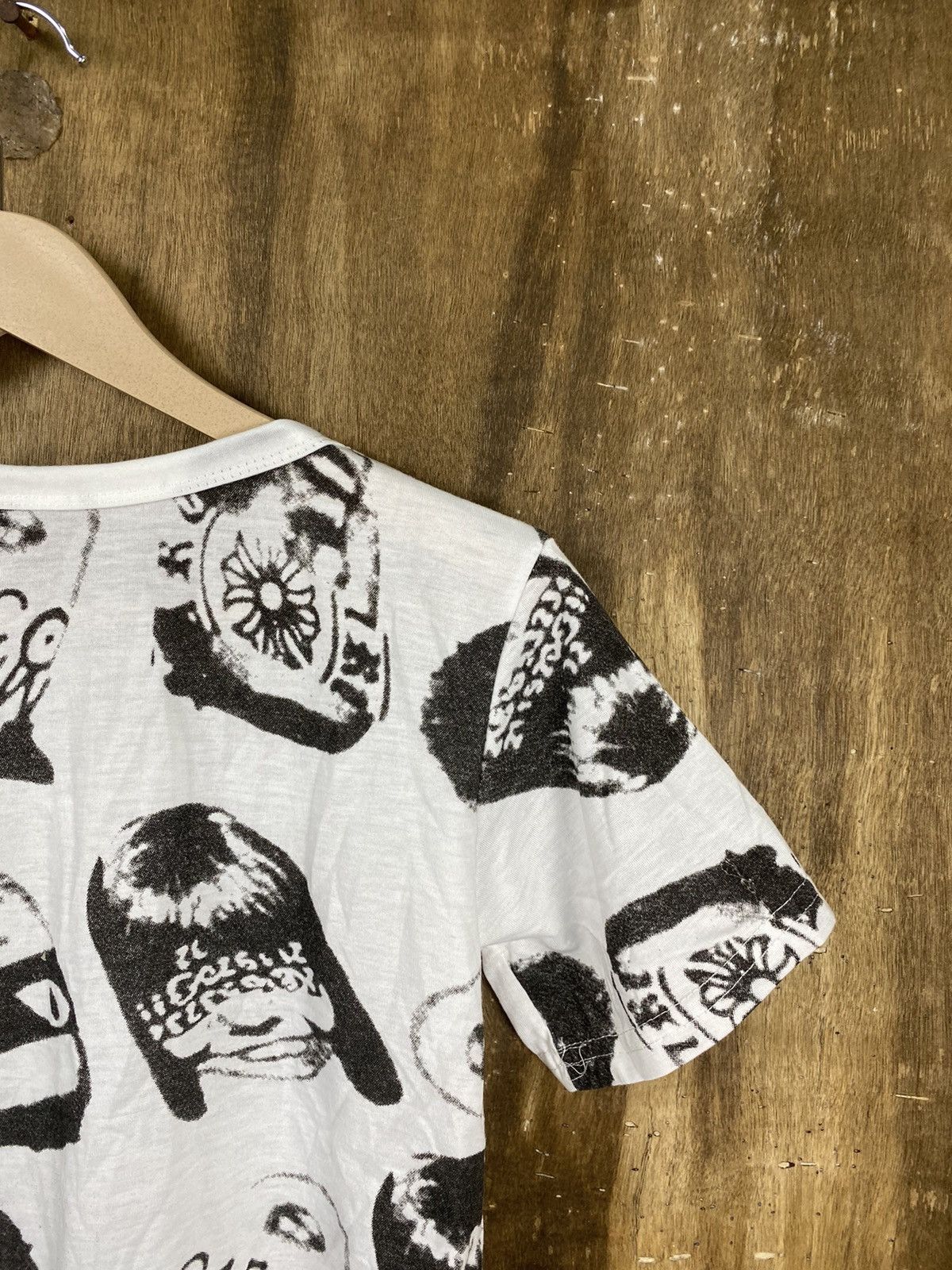 Japanese Brand DLL Parody garcon supreme mask T-Shirt #2467 Size US XS / EU 42 / 0 - 7 Thumbnail