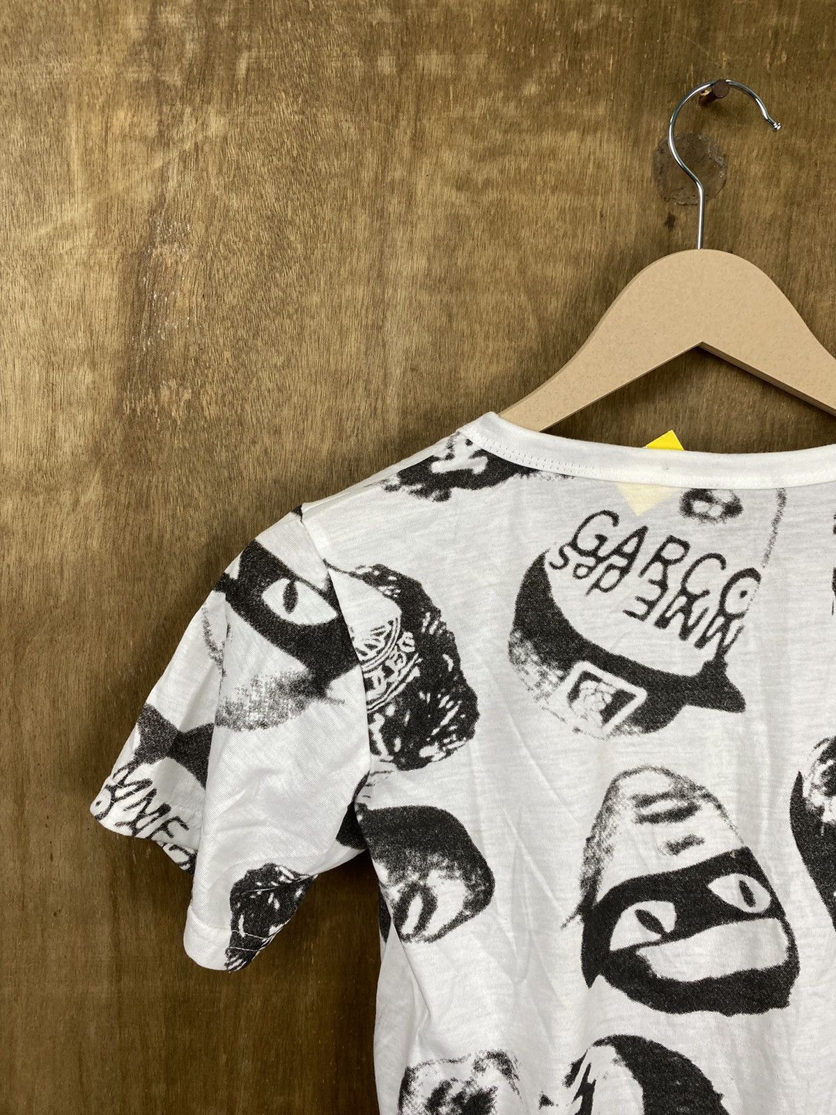 Japanese Brand DLL Parody garcon supreme mask T-Shirt #2467 Size US XS / EU 42 / 0 - 6 Thumbnail