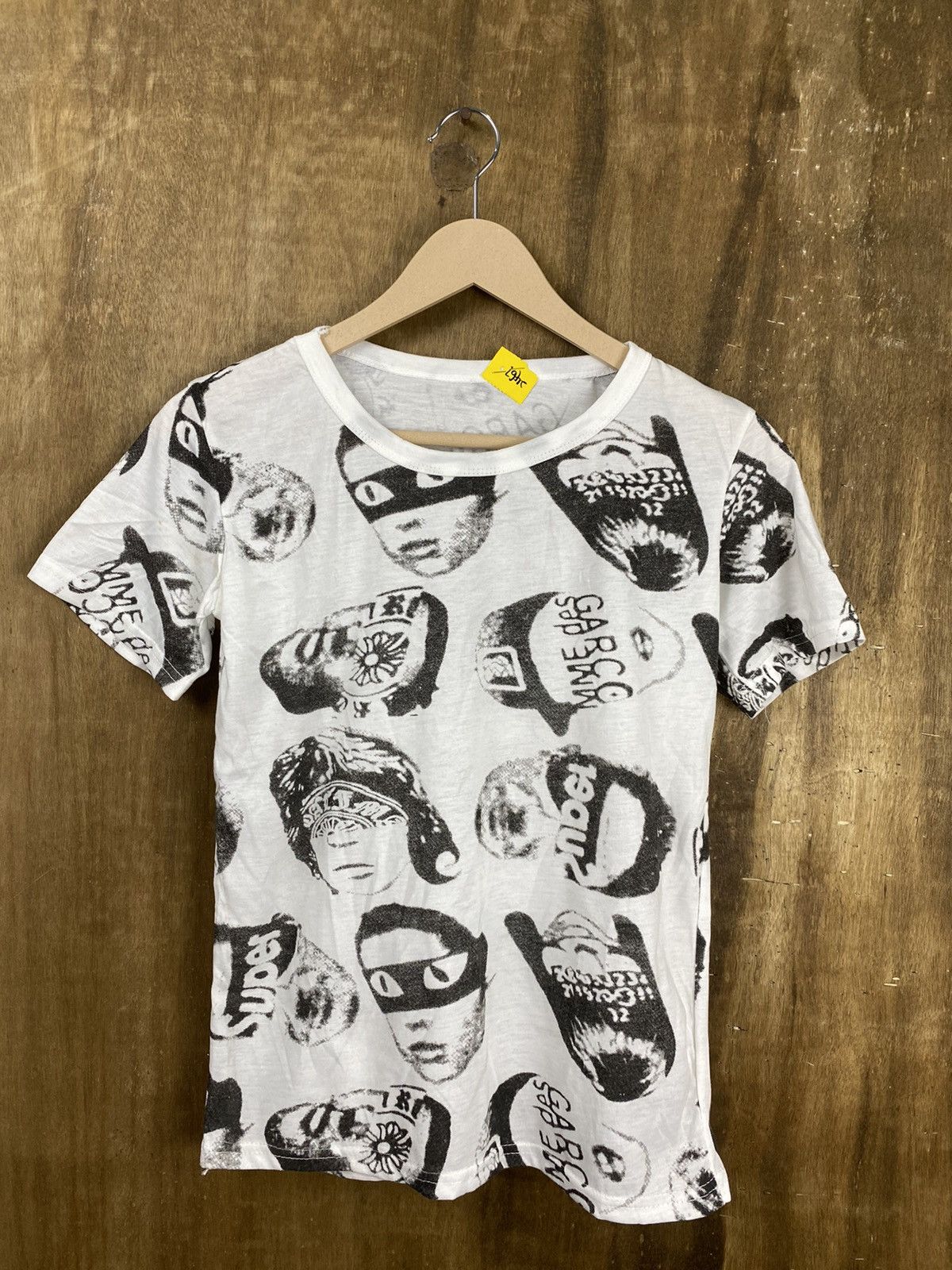 Japanese Brand DLL Parody garcon supreme mask T-Shirt #2467 Size US XS / EU 42 / 0 - 4 Thumbnail