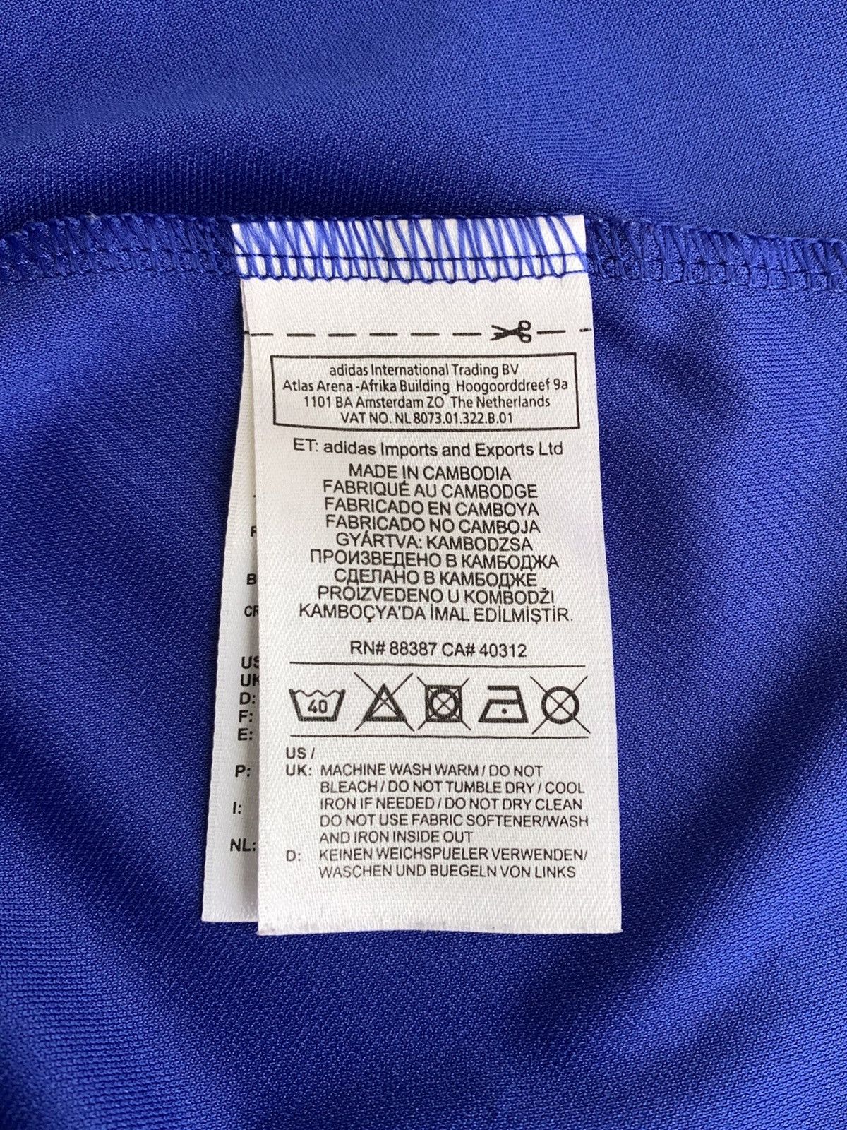 Adidas Adidas Chelsea FC 2015 T-Shirt Size L Size US L / EU 52-54 / 3 - 7 Thumbnail