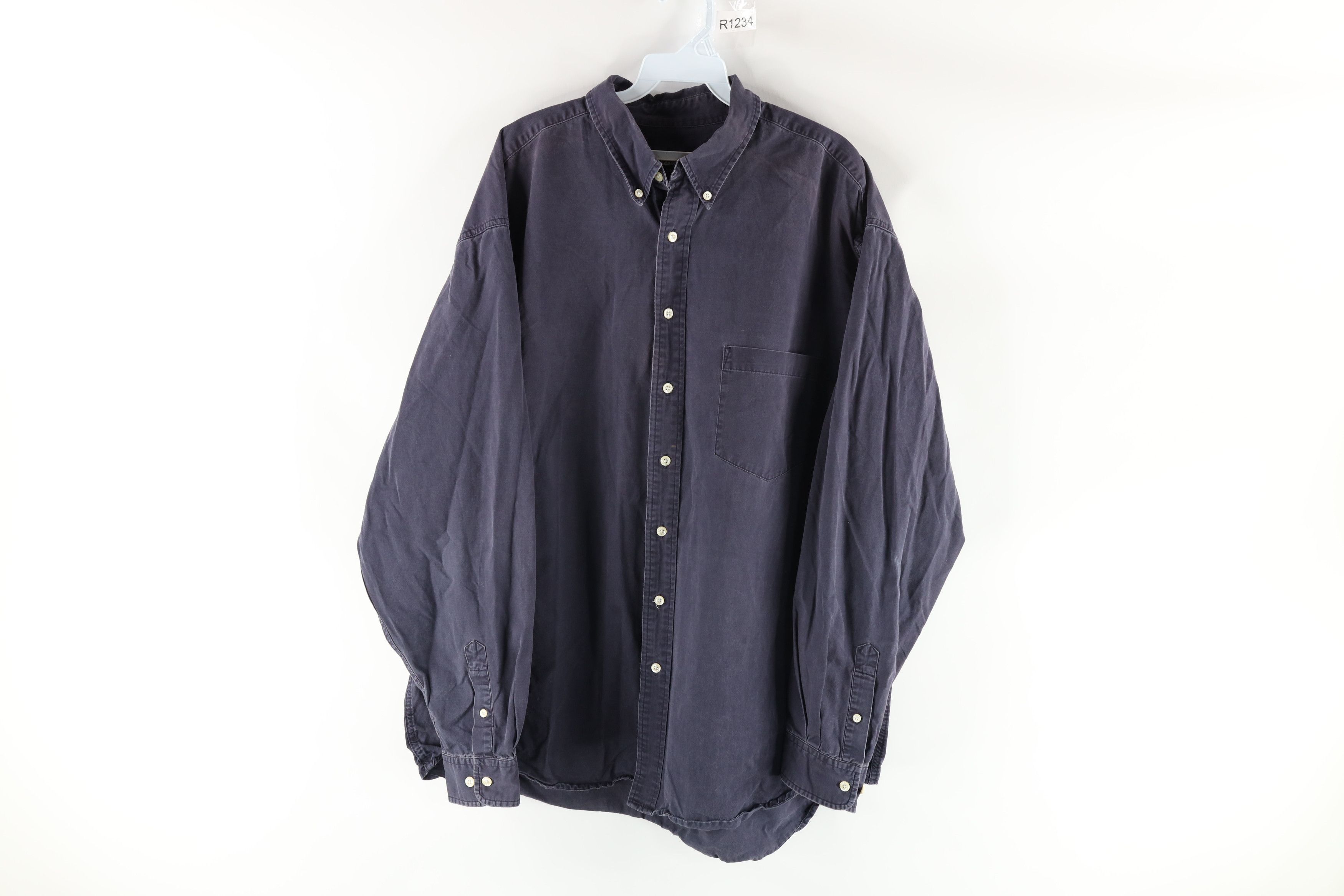 Vintage Vintage 90s Eddie Bauer Heavyweight Collared Button Shirt | Grailed
