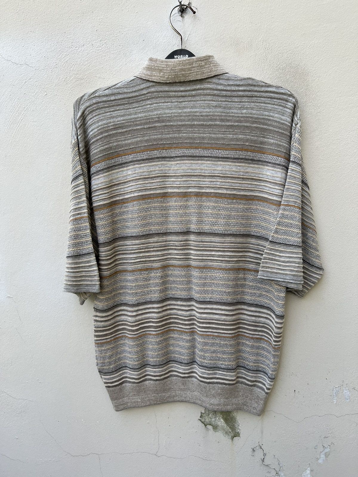 Vintage Vintage 90s Paco Rabanne Paris Stretchable Polo Shirt Size US M / EU 48-50 / 2 - 7 Thumbnail