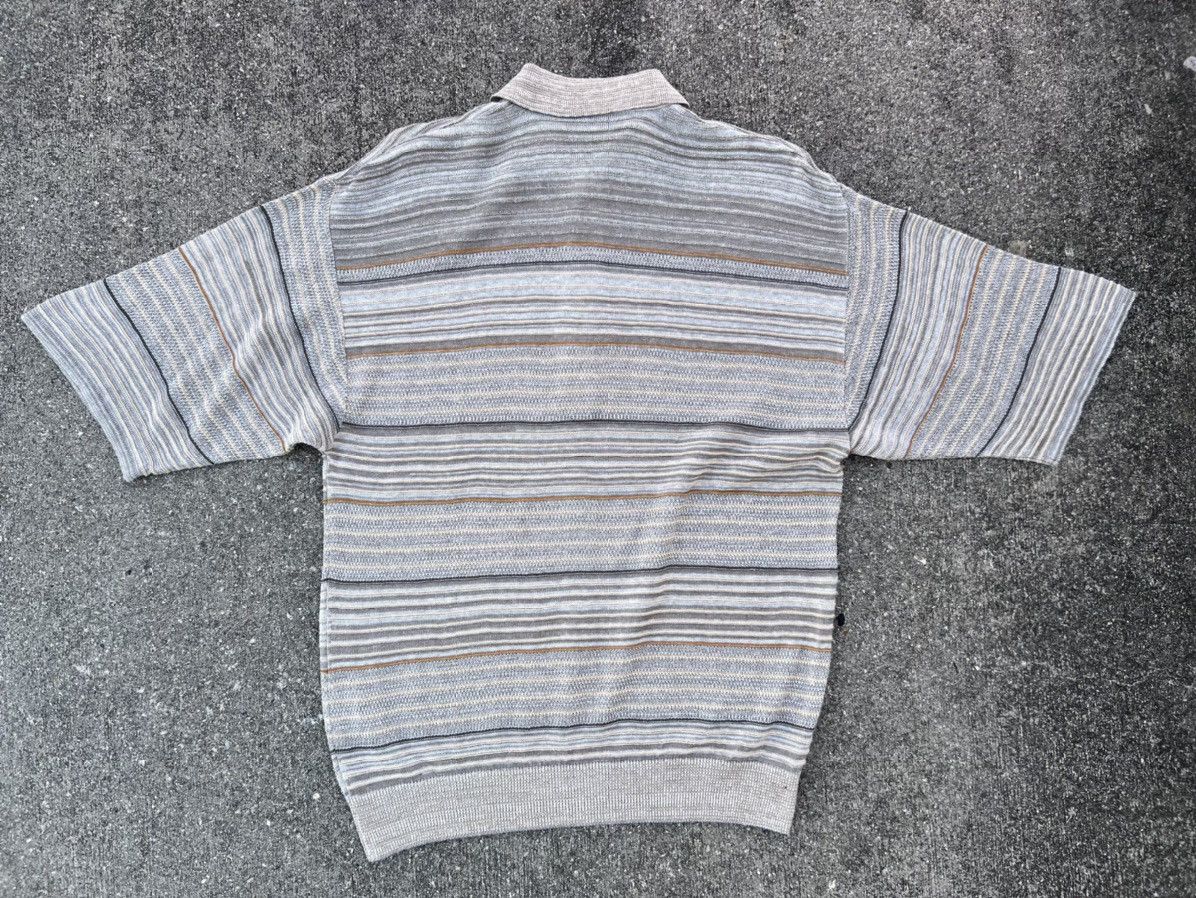 Vintage Vintage 90s Paco Rabanne Paris Stretchable Polo Shirt Size US M / EU 48-50 / 2 - 2 Thumbnail