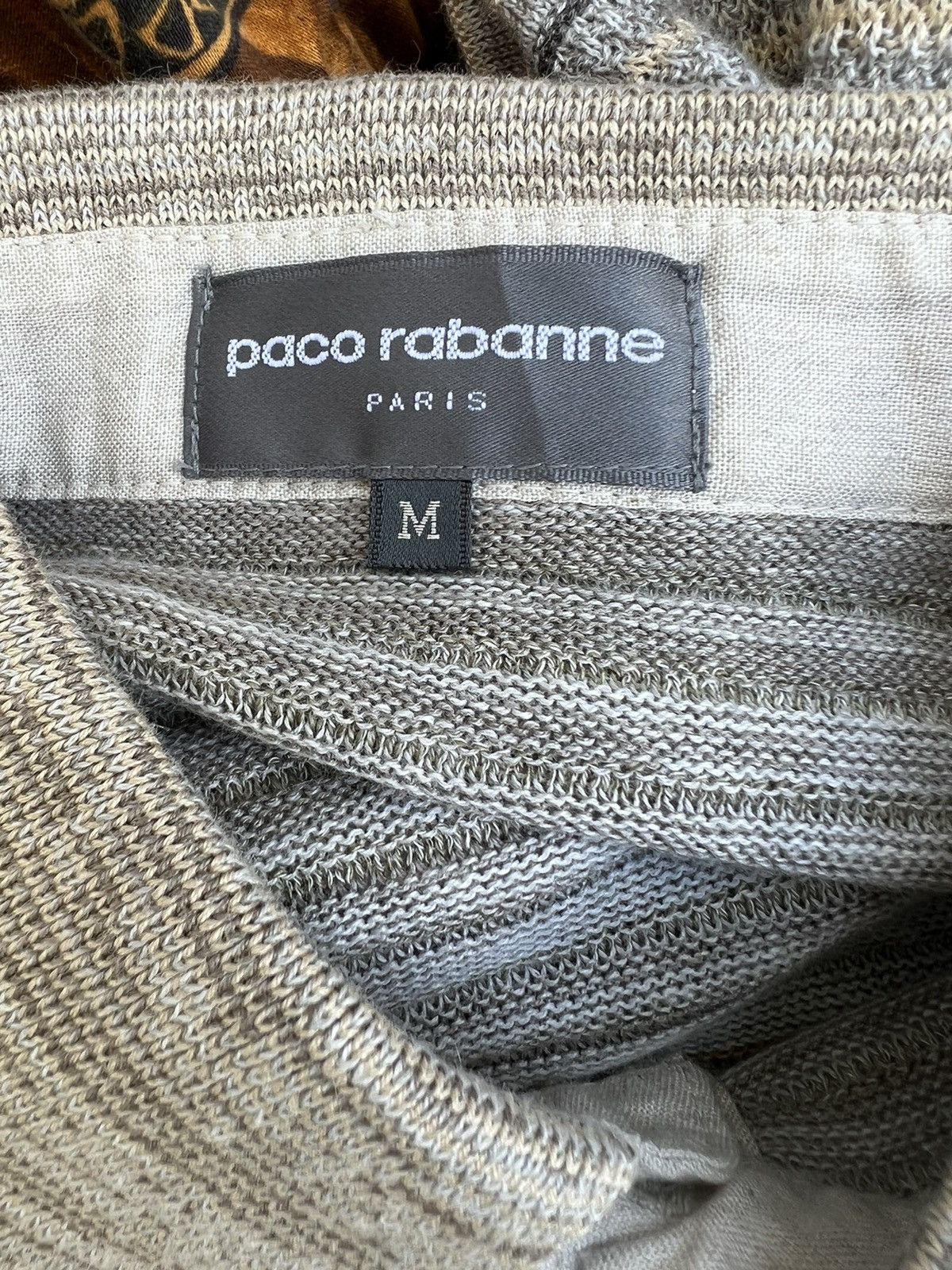 Vintage Vintage 90s Paco Rabanne Paris Stretchable Polo Shirt Size US M / EU 48-50 / 2 - 10 Thumbnail