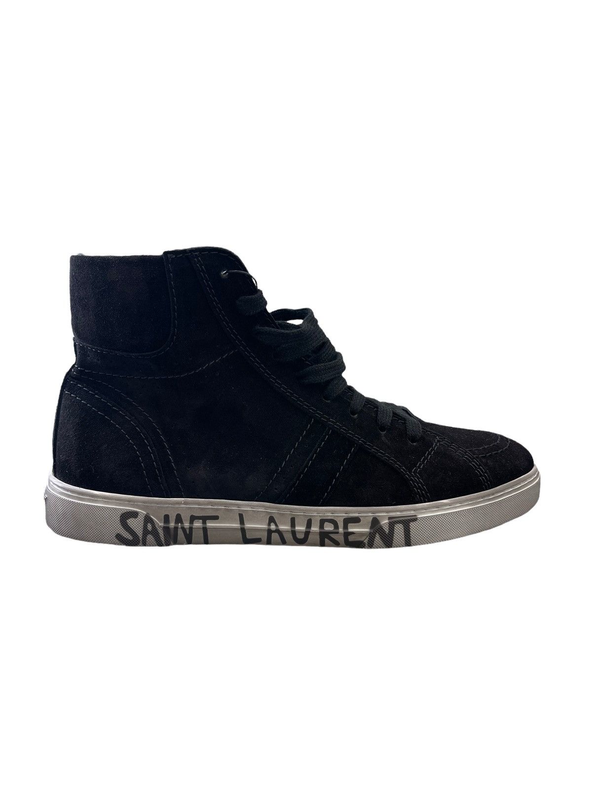 Saint Laurent Joe Suede Sneakers