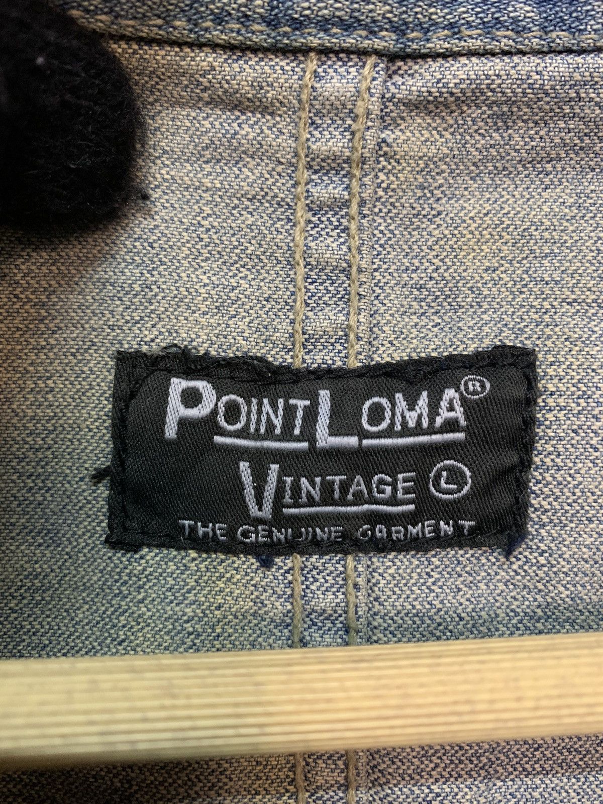 Other Vintage Point Loma Disstressed Denim Chore Jacket Size US M / EU 48-50 / 2 - 4 Thumbnail