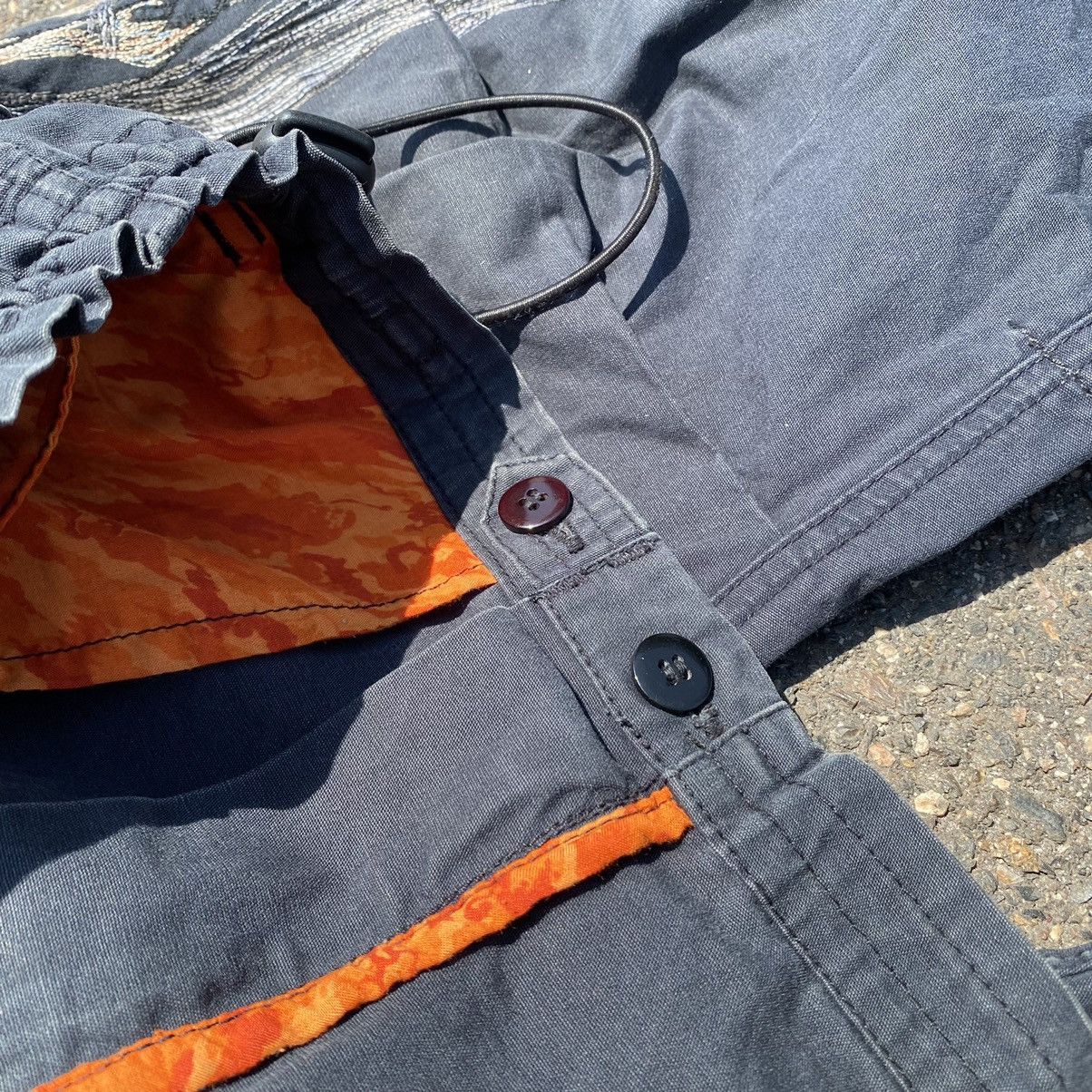 Japanese Brand VINTAGE MAHARISHI FADED BLACK DEMON FACE EMBROIDERED PANTS Size US 32 / EU 48 - 17 Thumbnail