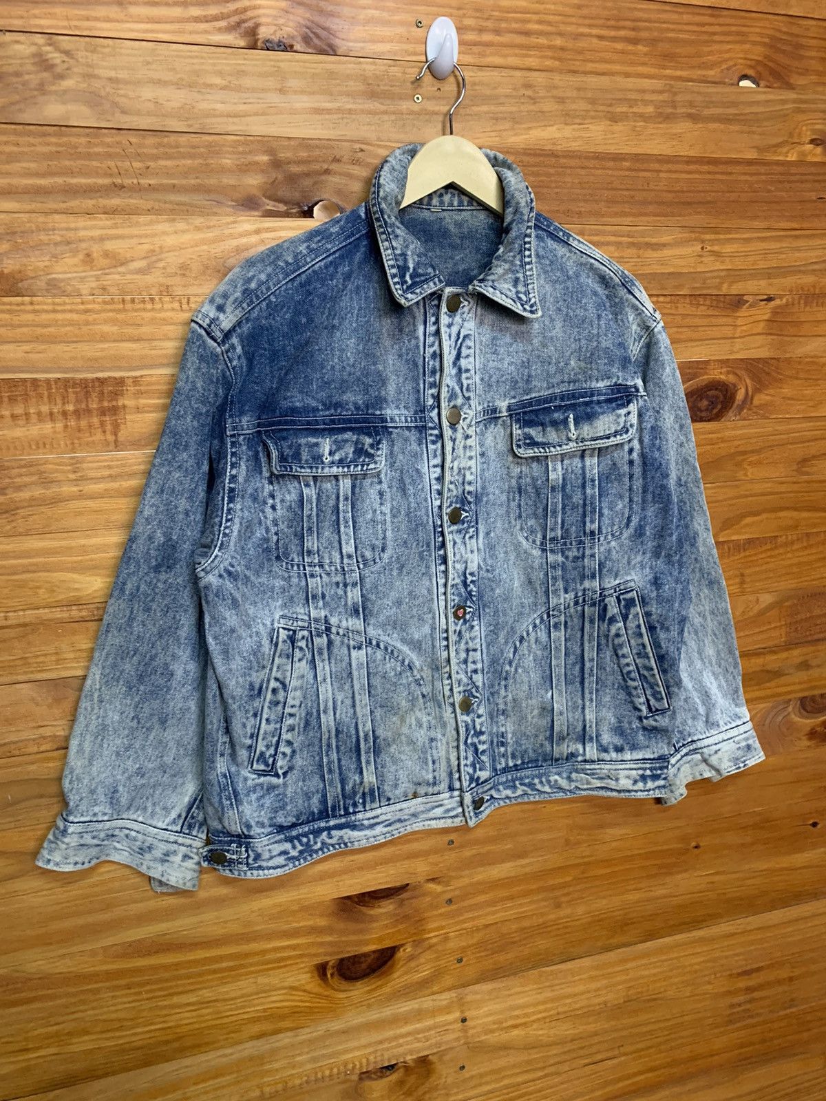 Vintage Vintage Stone Wash Trucker Jacket Size US M / EU 48-50 / 2 - 3 Thumbnail