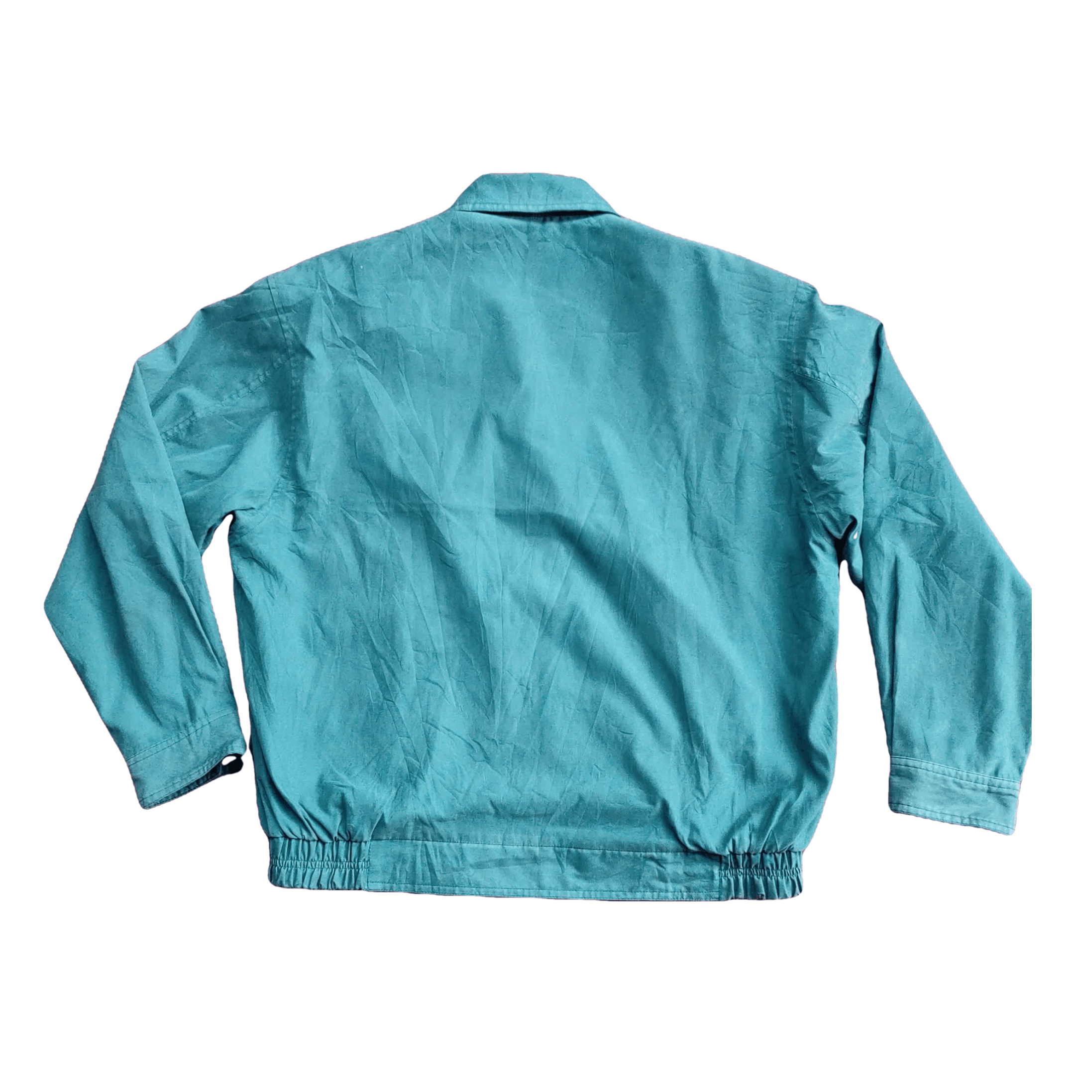 Vintage × Yves Saint Laurent Beautiful Light Green Yves saint Laurent Harington Jacket Size US M / EU 48-50 / 2 - 2 Thumbnail