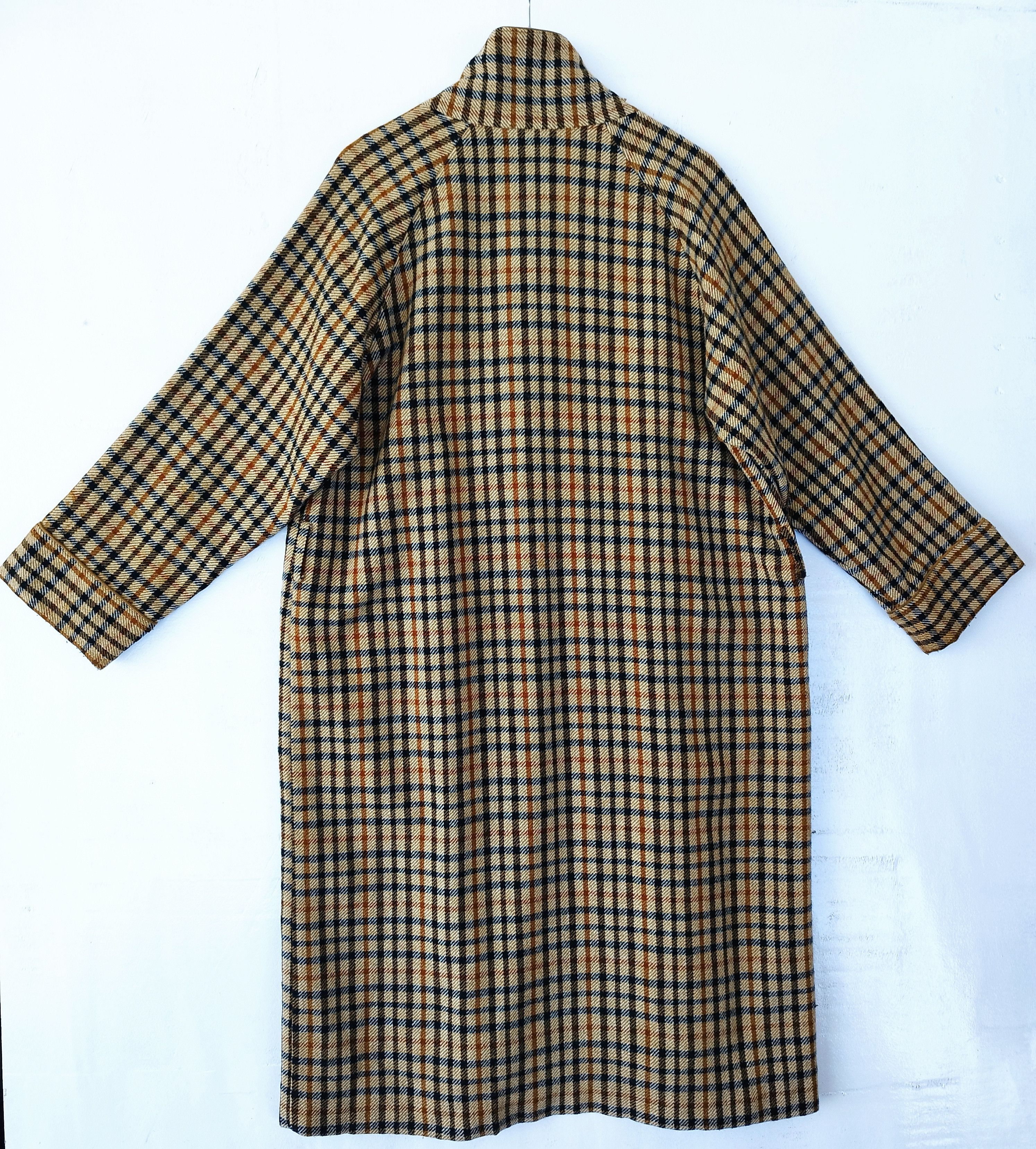 DAKS Vintage 70s Daks london long jacket Size US XL / EU 56 / 4 - 4 Thumbnail