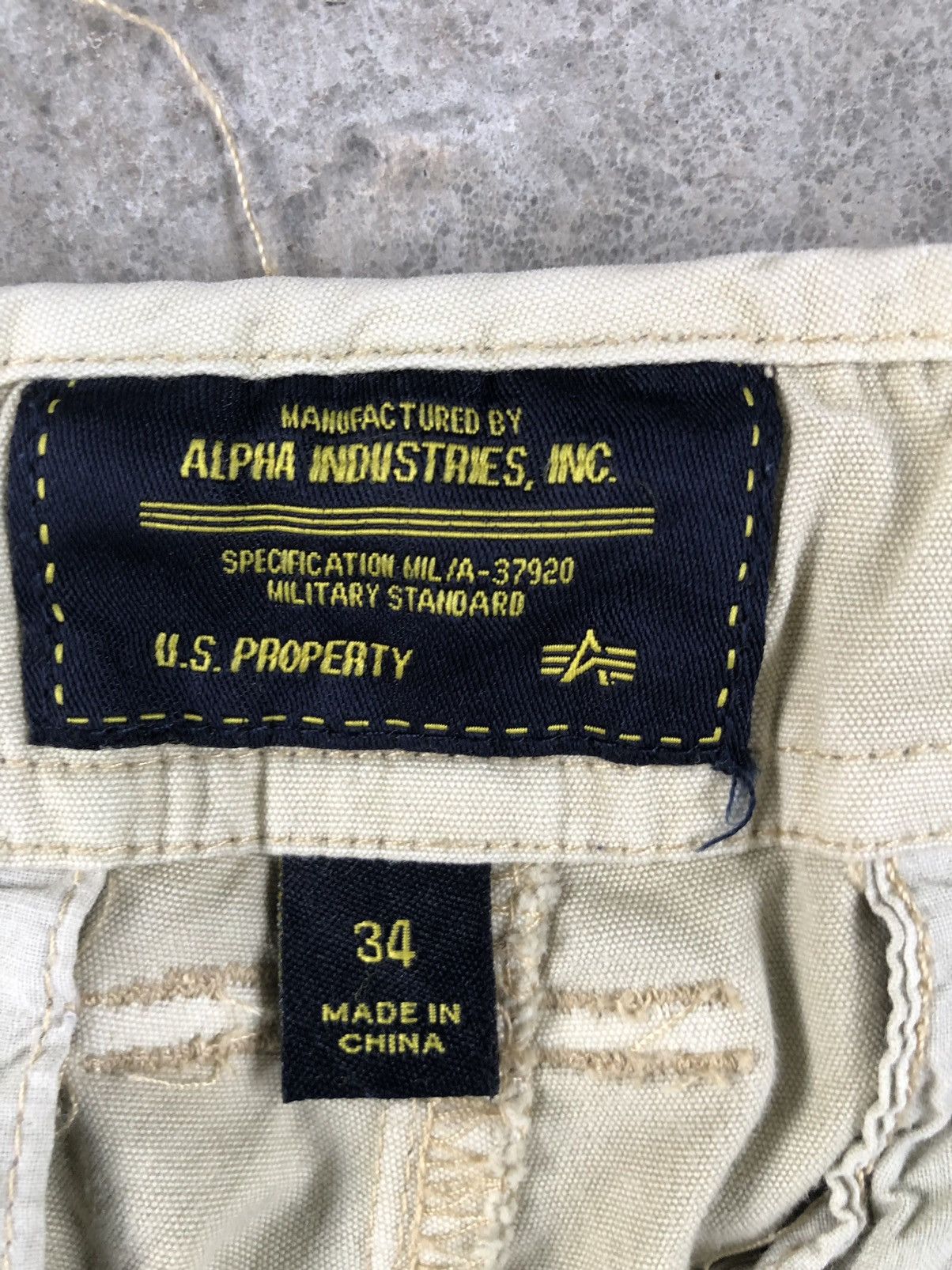 Alpha Industries Alpha industries Cargo Pants Tactical Multipocket Size US 34 / EU 50 - 16 Thumbnail
