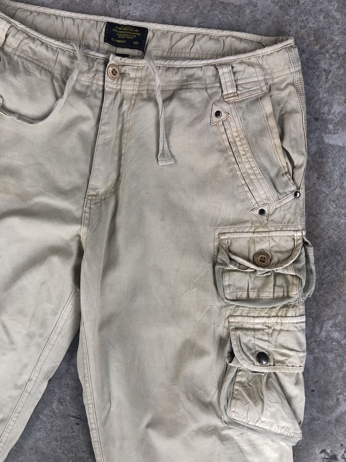 Alpha Industries Alpha industries Cargo Pants Tactical Multipocket Size US 34 / EU 50 - 6 Thumbnail