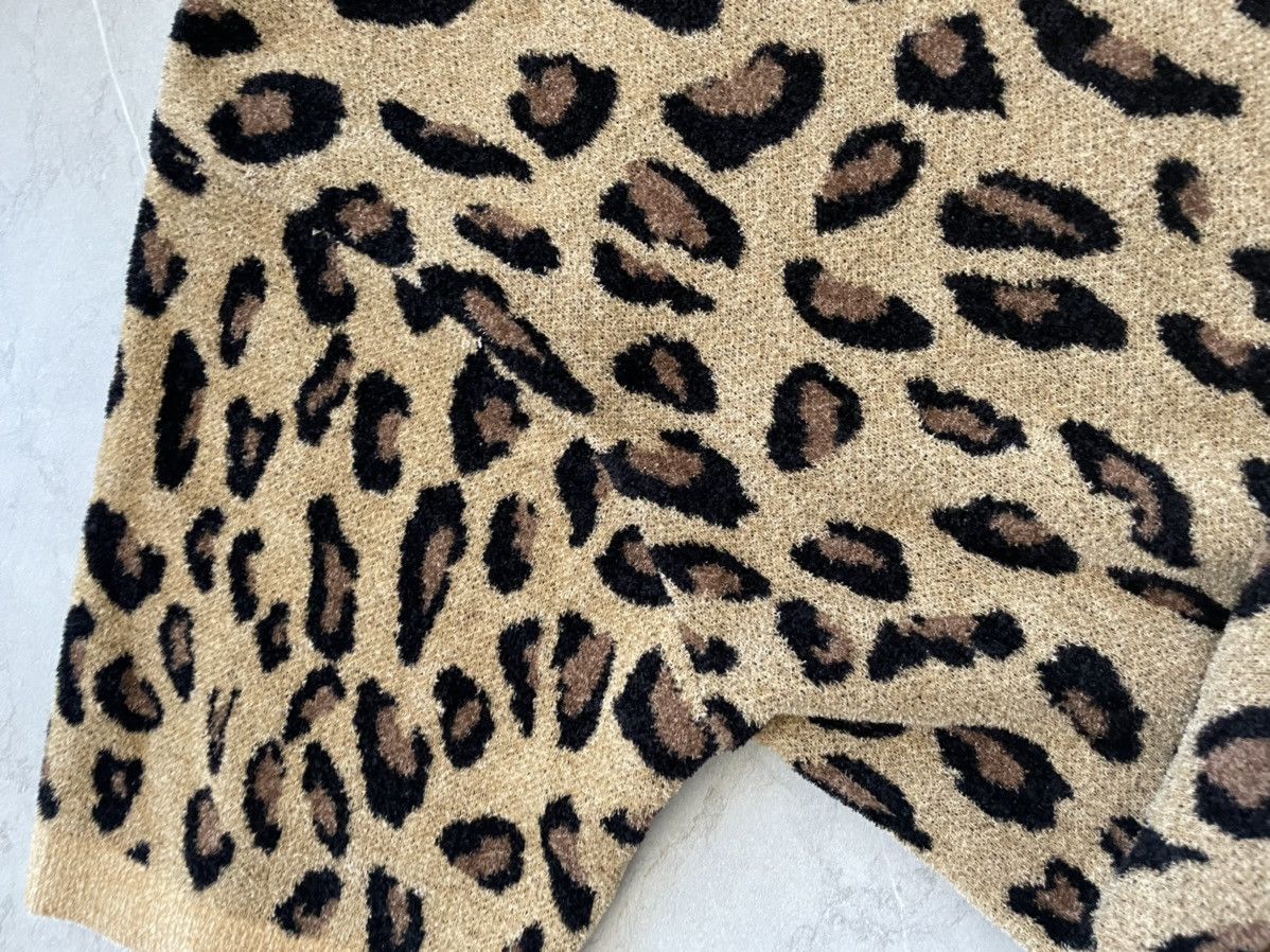 Number (N)ine Leopard knit short sleeves Size US S / EU 44-46 / 1 - 3 Thumbnail