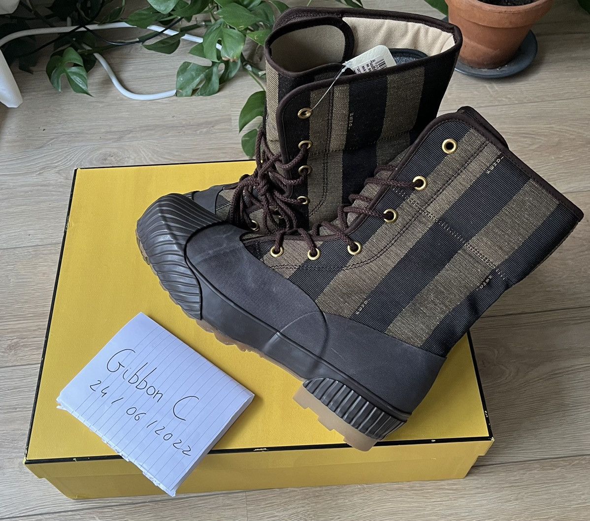 Fendi × Moonstar Fendi x Moonstar Alweather High Tops | Grailed